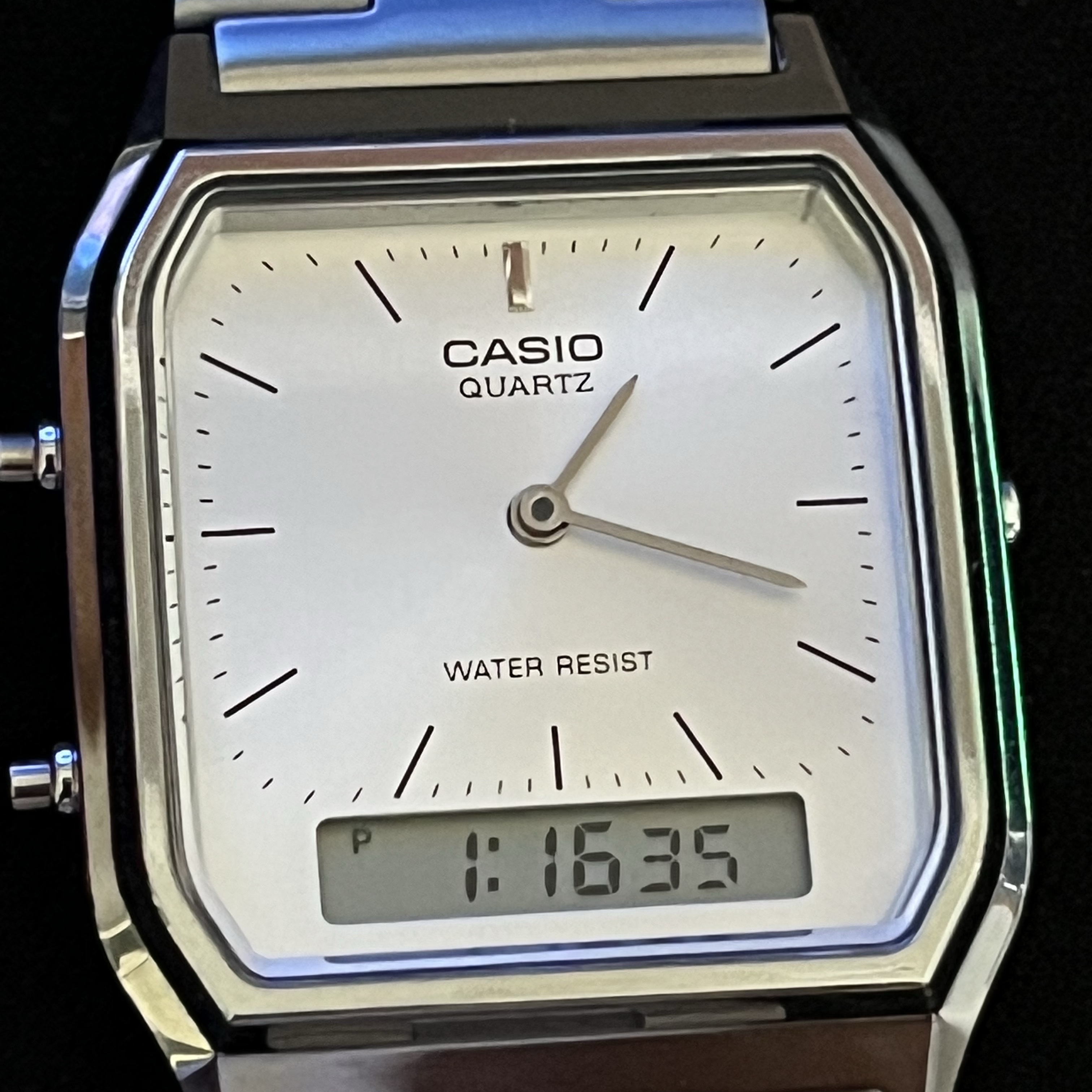 Casio AQ-230A-7AMQY 착용 스타일 - 1