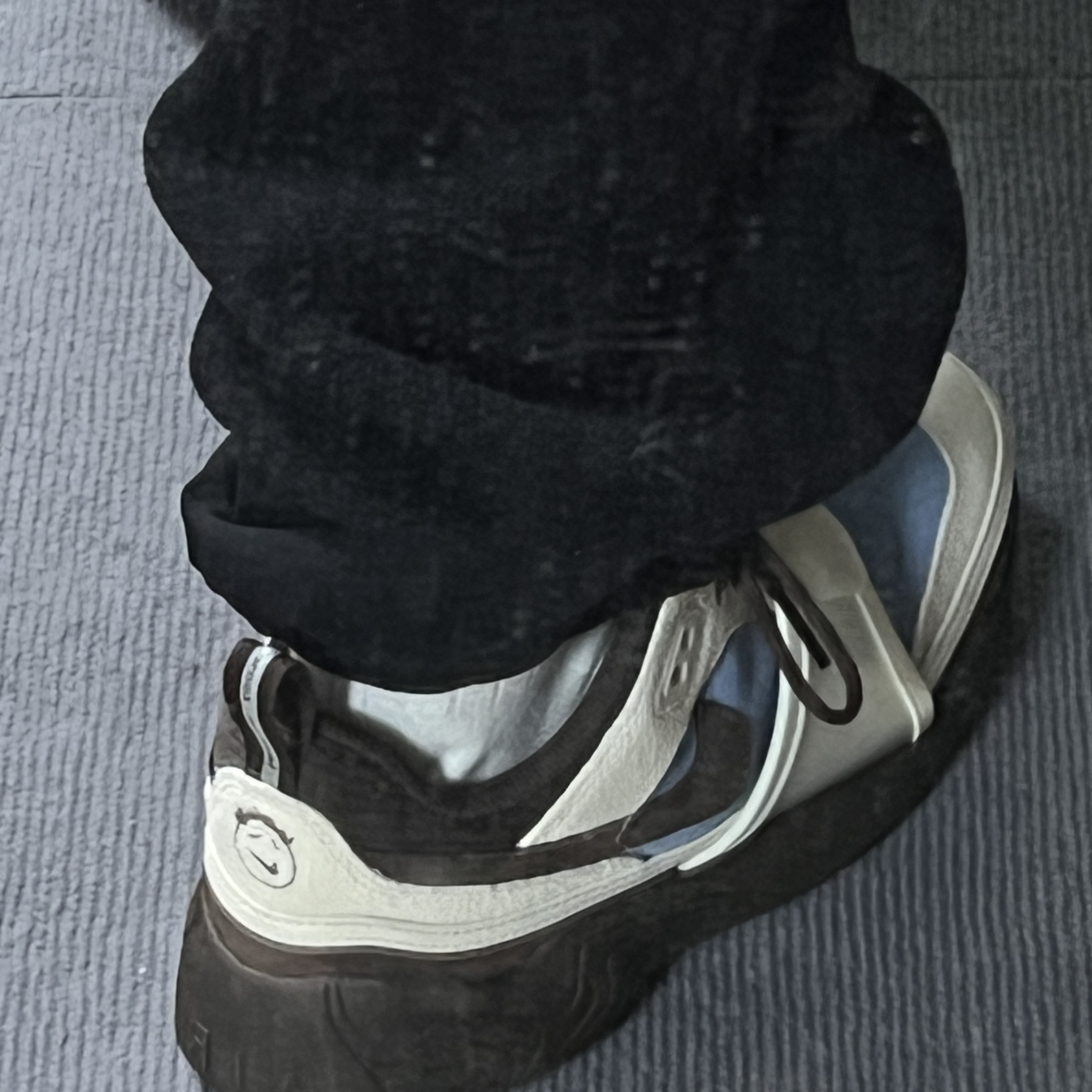 Nike x Travis Scott Zoom Field Jaxx Pale Ivory and Leche Blue 착용 스타일 - 5