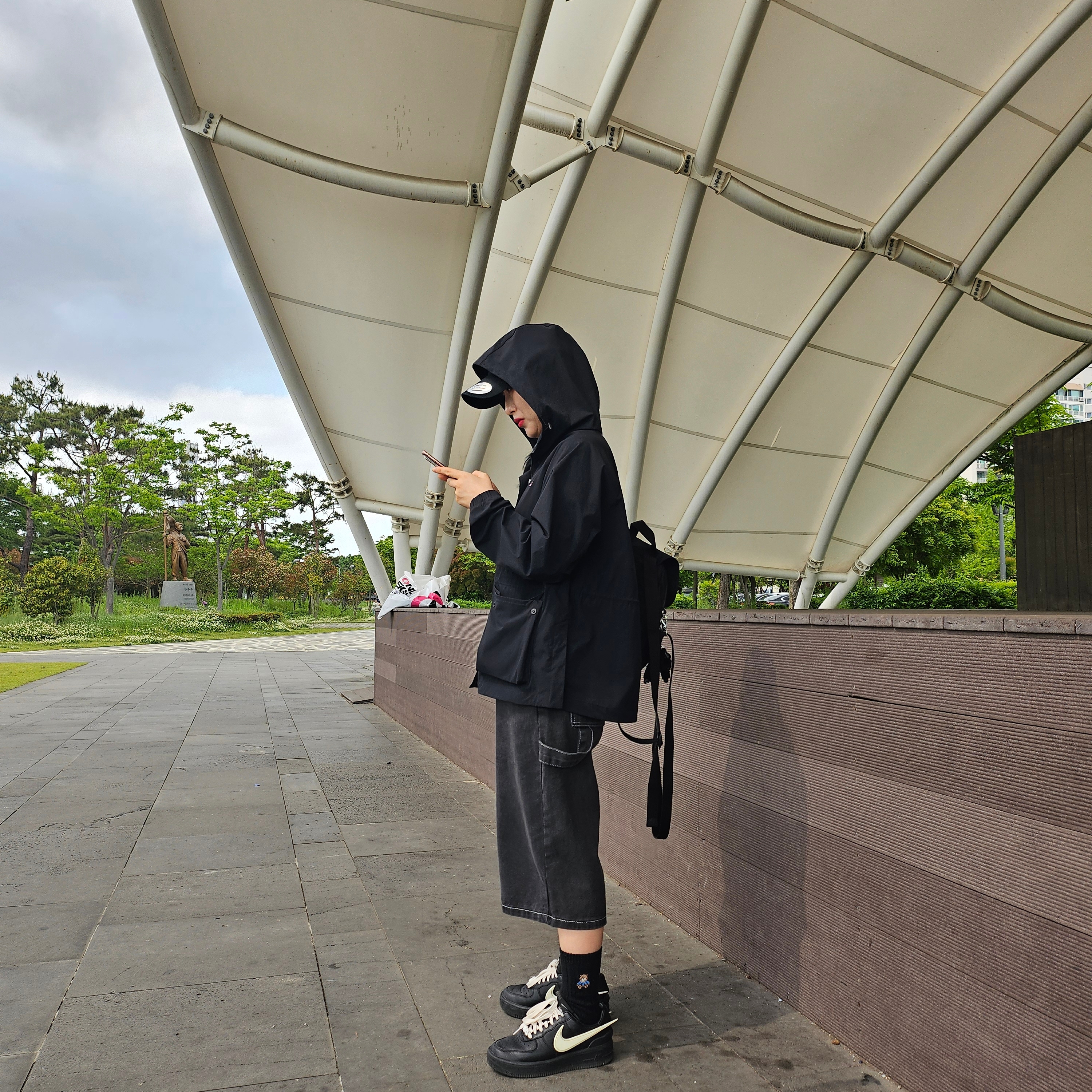 (GS) New Balance 990v6 Gray - M Medium, Nike x Ambush Air Force 1 Low SP Black 착용 스타일 - 3