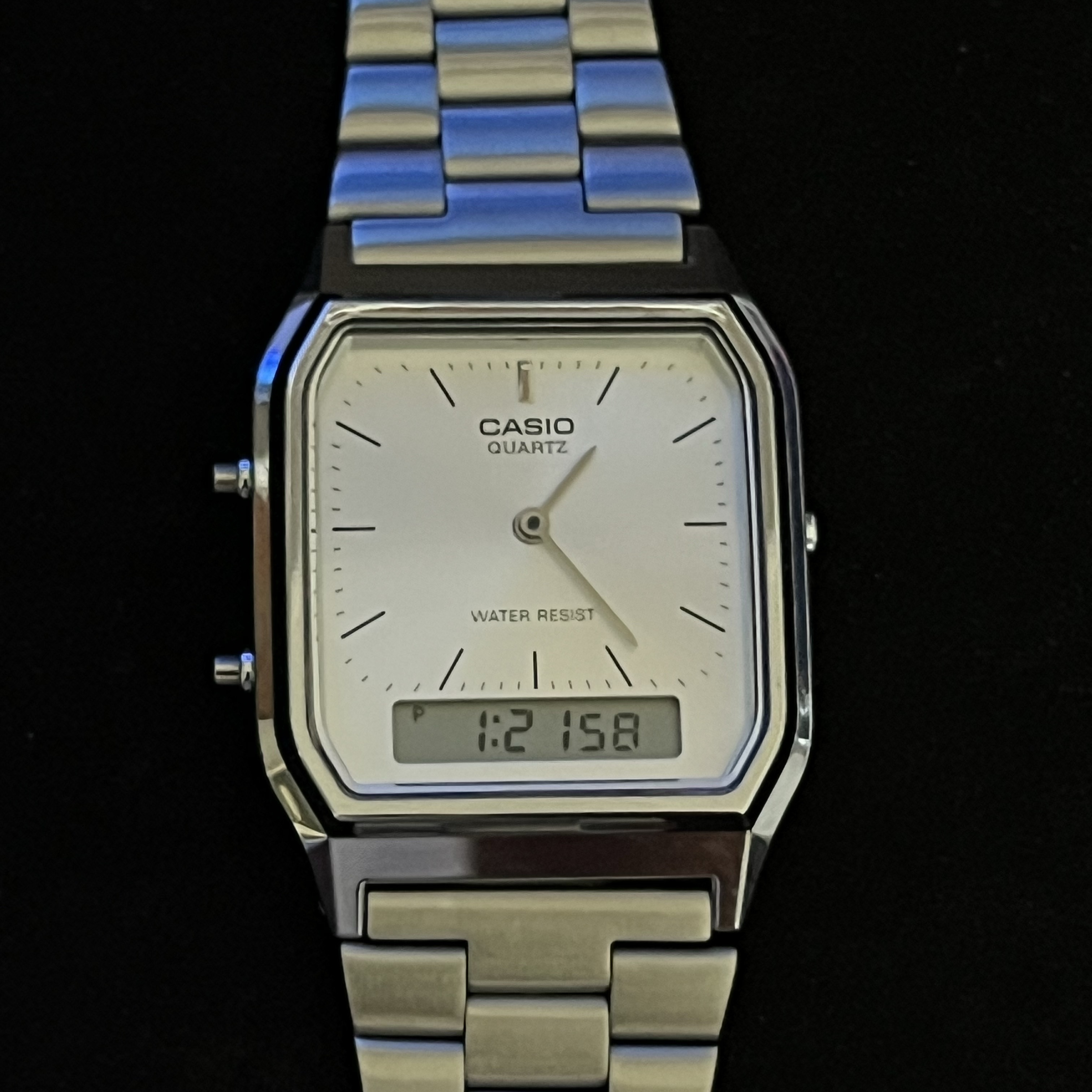 Casio AQ-230A-7AMQY 착용 스타일 - 3