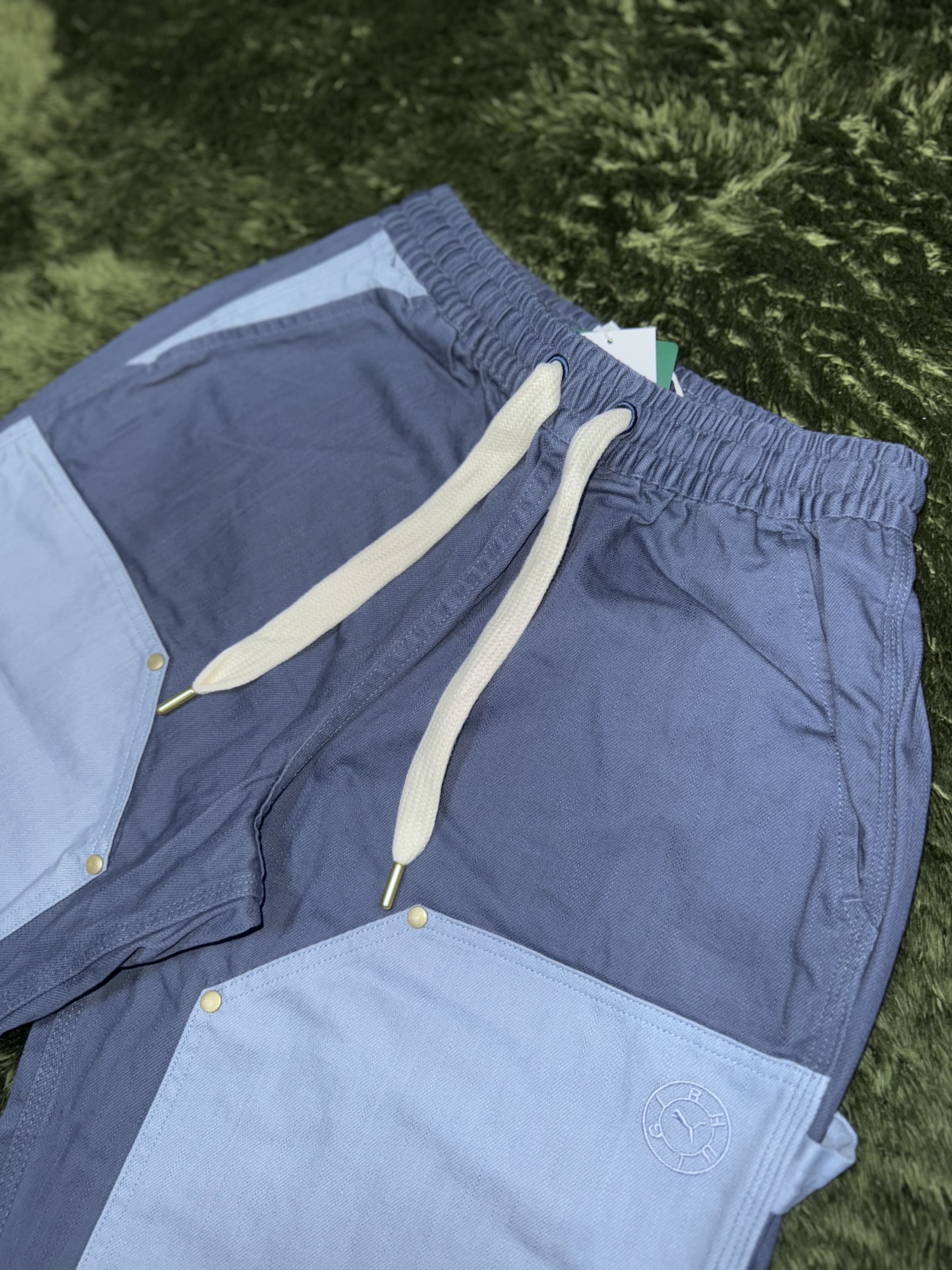 Puma x Rhuigi Double Knee Pants Inky Blue 착용 스타일 - 2