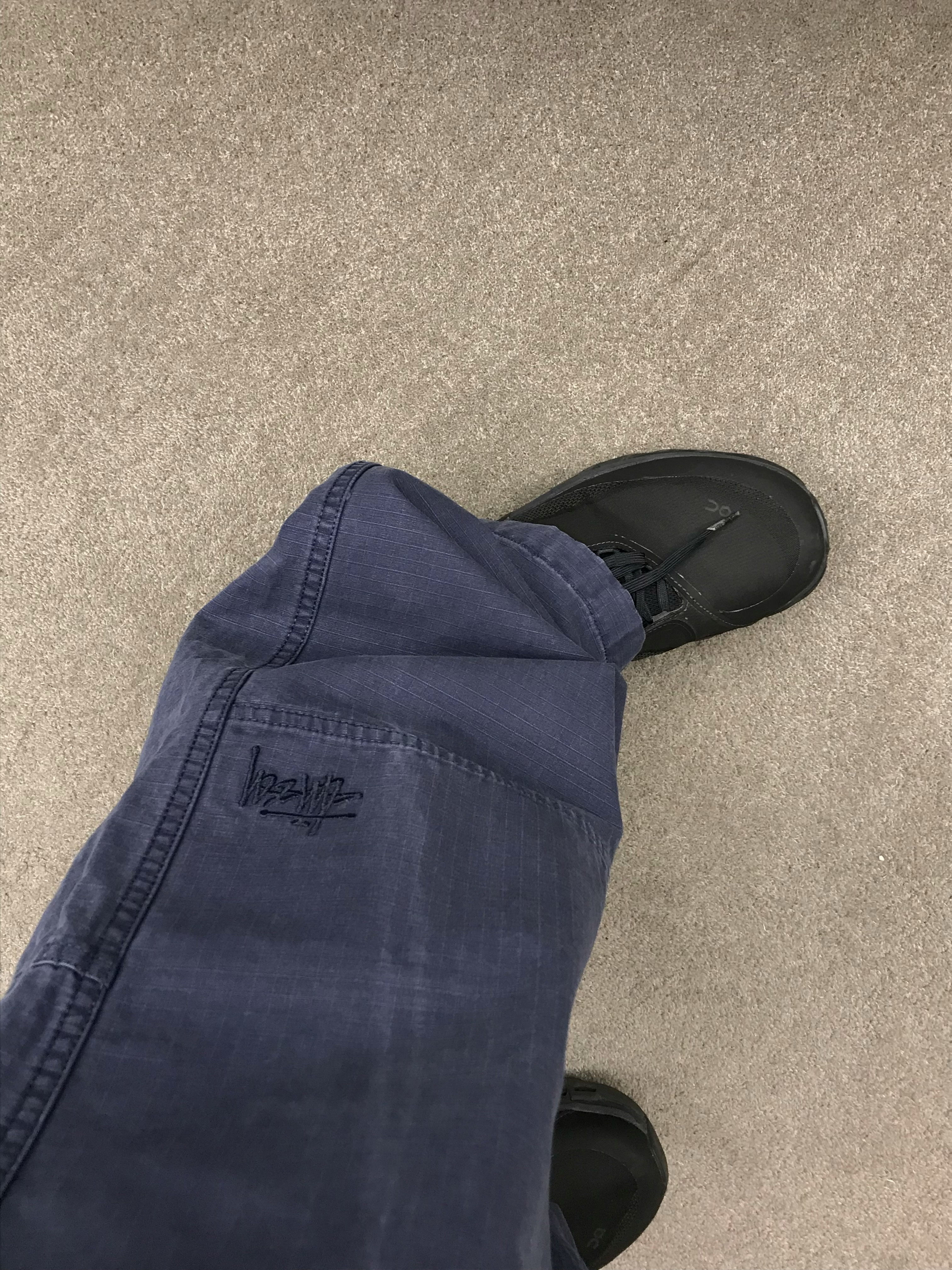 Stussy Field Pant Ripstop Blue, On Running x Post Archive Faction (Paf) Cloudmonster 2 Thorn Brown 착용 스타일