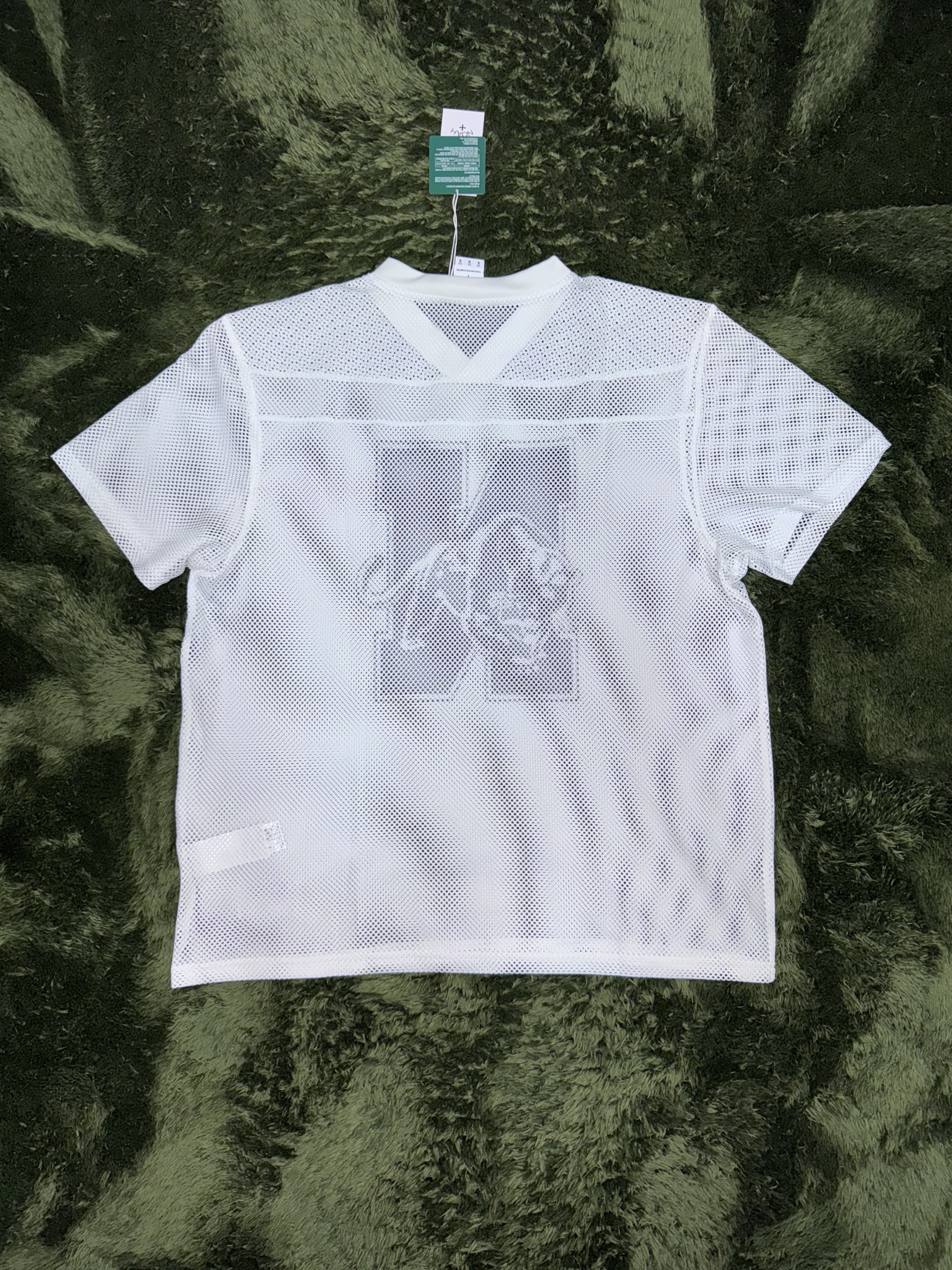 Puma x Noah Mesh Practice Top White 착용 스타일 - 5