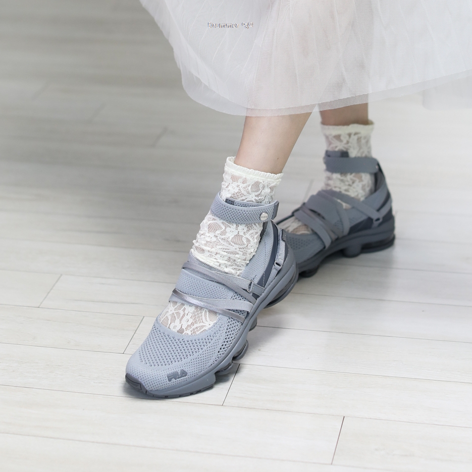 (W) Fila x Ojos RGB Pier 3.0 MJ Grey 착용 스타일