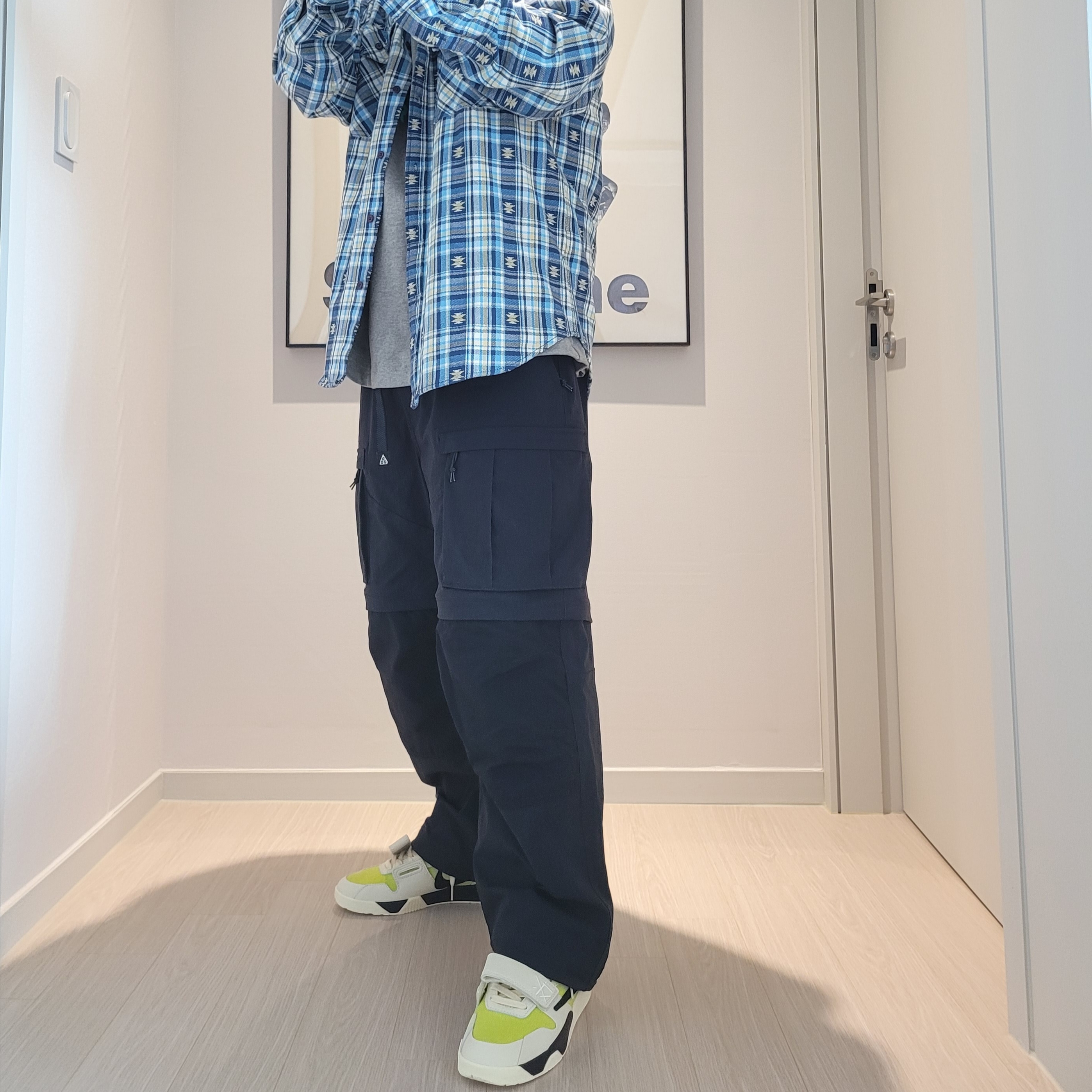 Jordan x Travis Scott Jumpman Jack TR Bright Cactus 착용 스타일 - 1