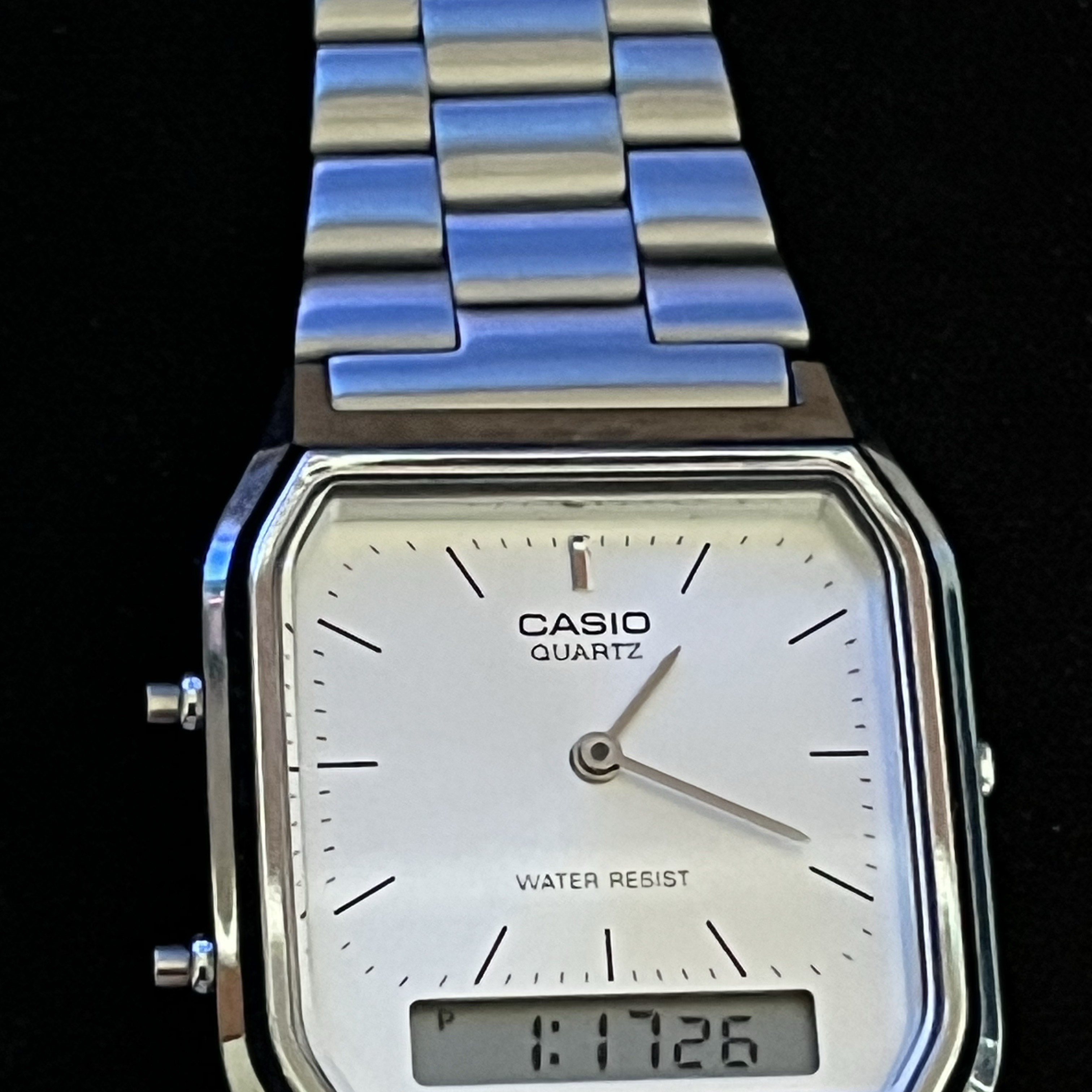 Casio AQ-230A-7AMQY 착용 스타일 - 4