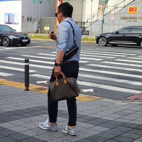 New Balance 993 Made in USA Grey - D Standard 착용 스타일