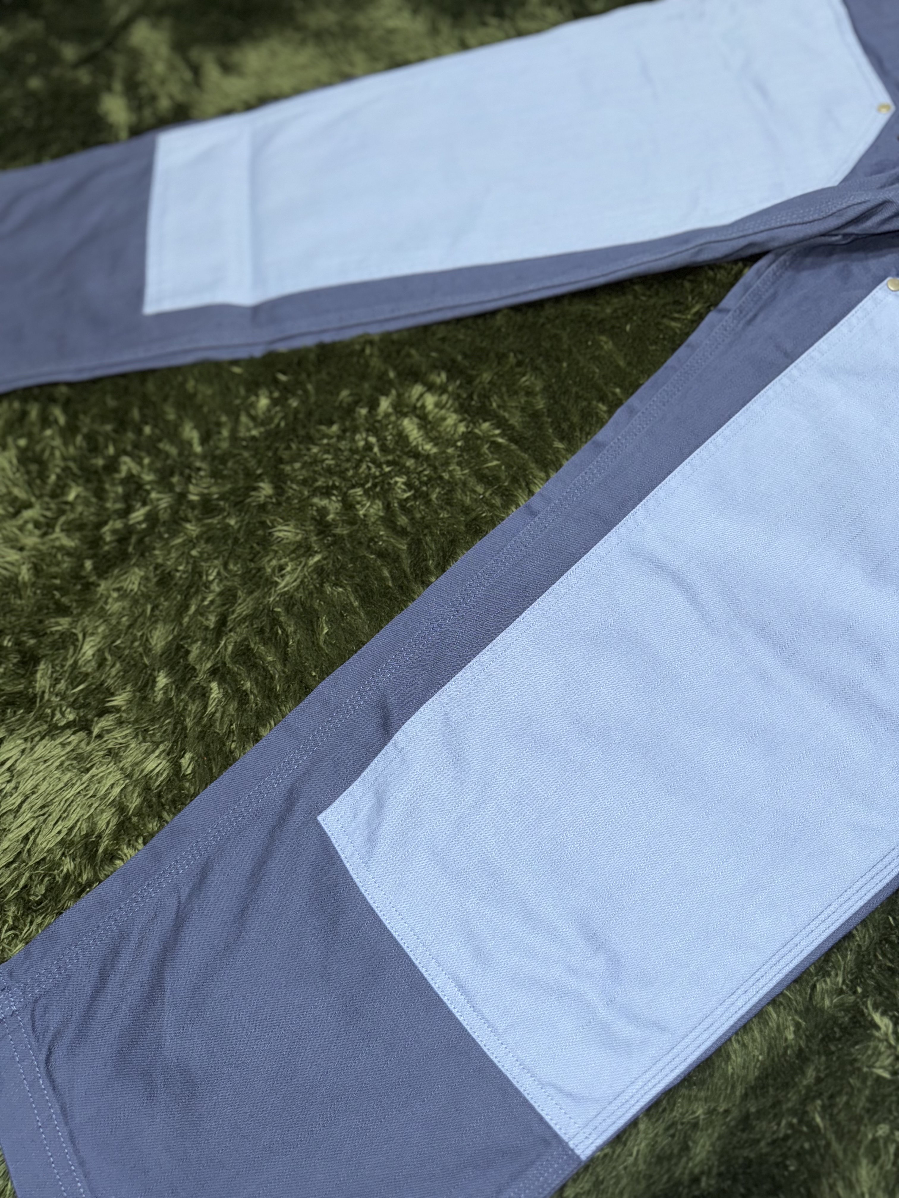 Puma x Rhuigi Double Knee Pants Inky Blue 착용 스타일 - 5