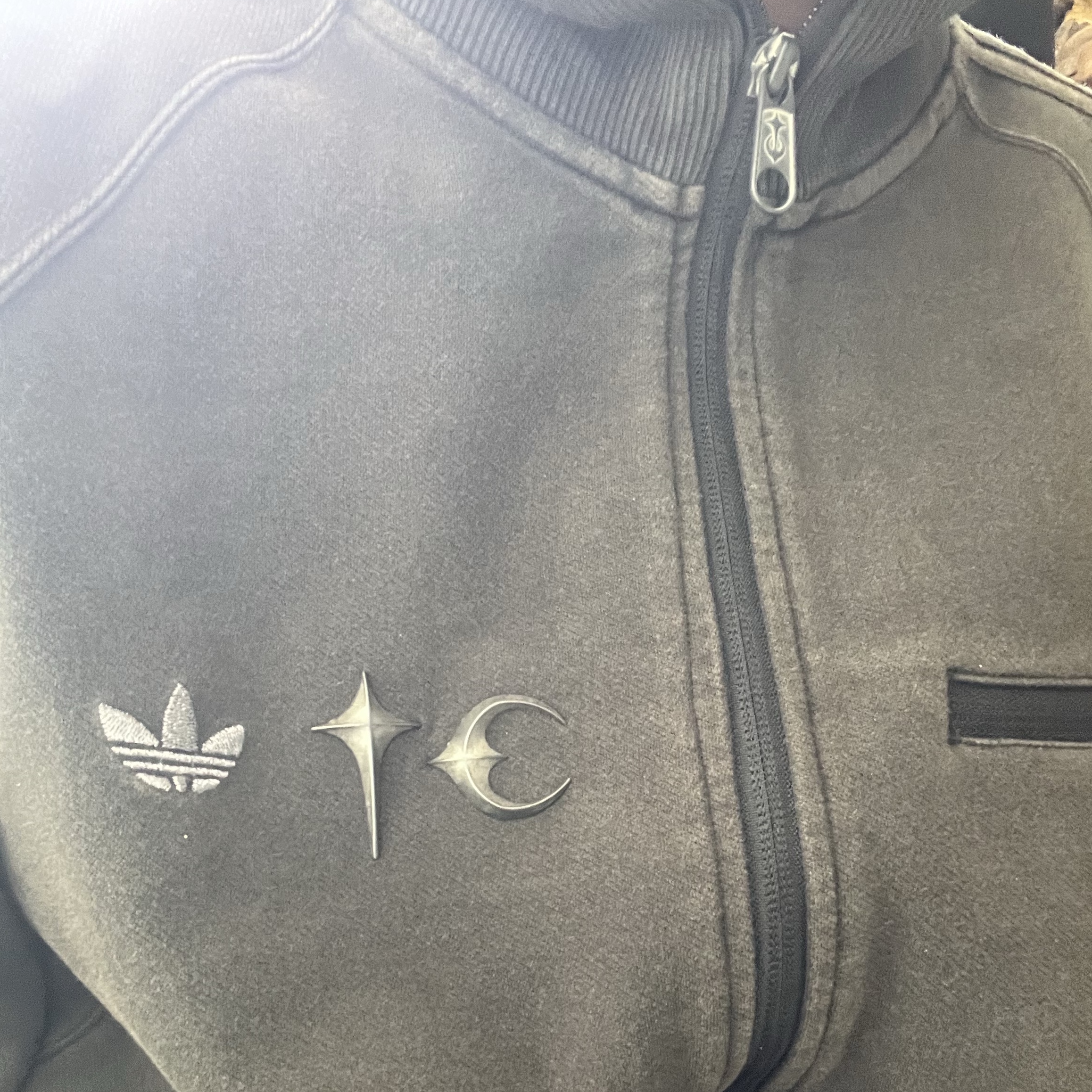 Adidas x Thug Club Track Top Black - KR Sizing 착용 스타일