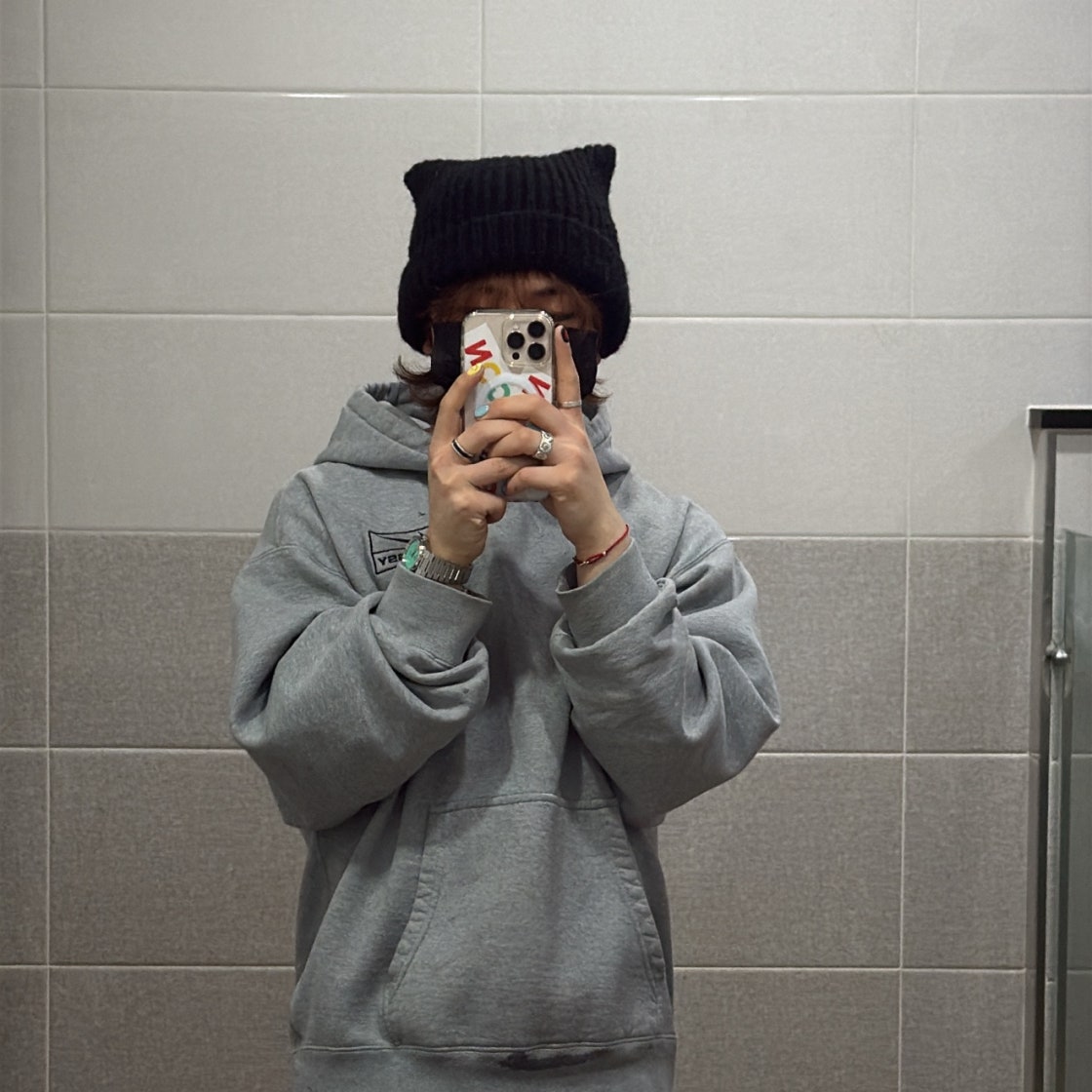 G-DRAGON Knit Cap Black STYLE | KREAM