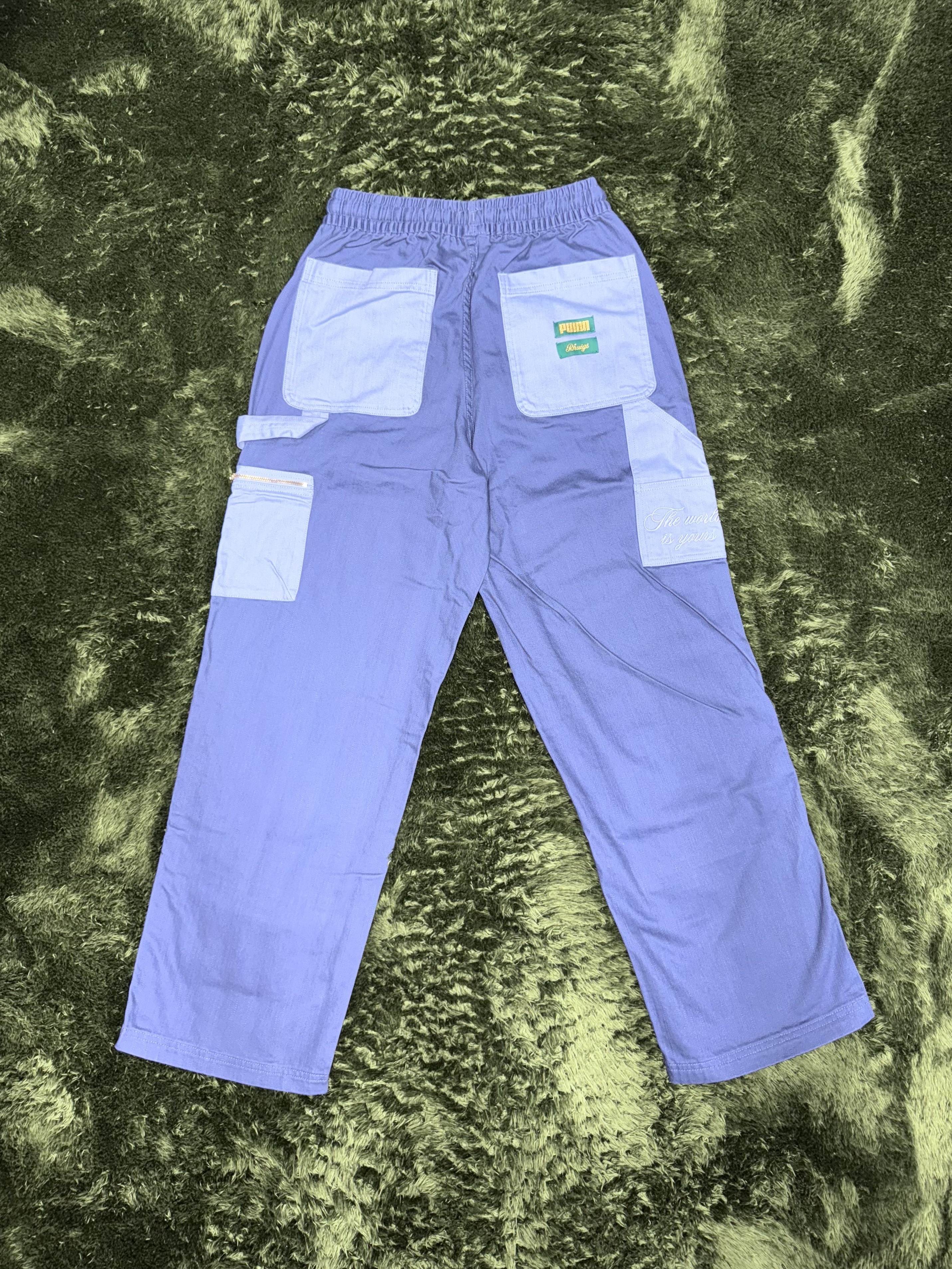 Puma x Rhuigi Double Knee Pants Inky Blue 착용 스타일 - 7