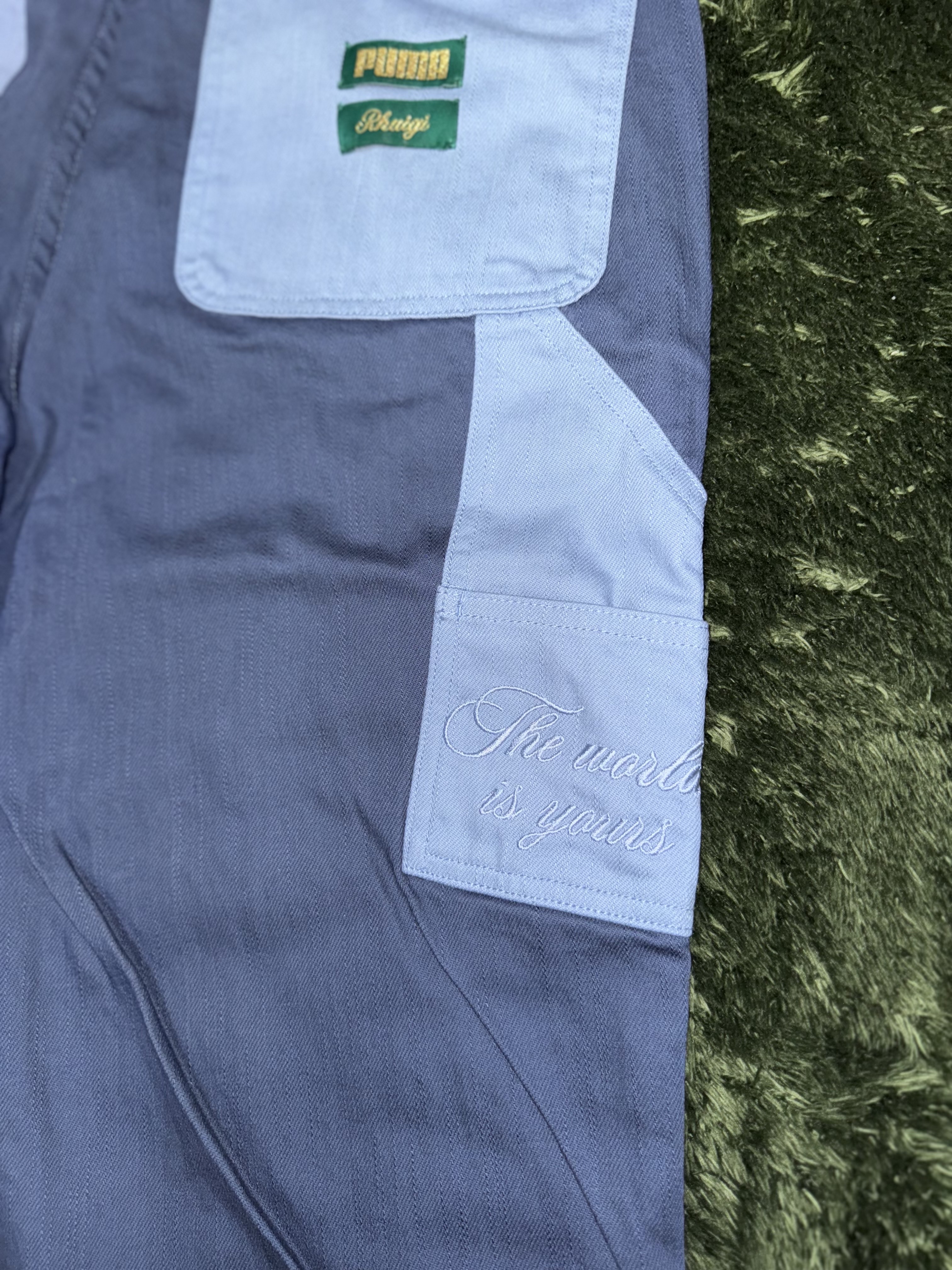 Puma x Rhuigi Double Knee Pants Inky Blue 착용 스타일 - 9