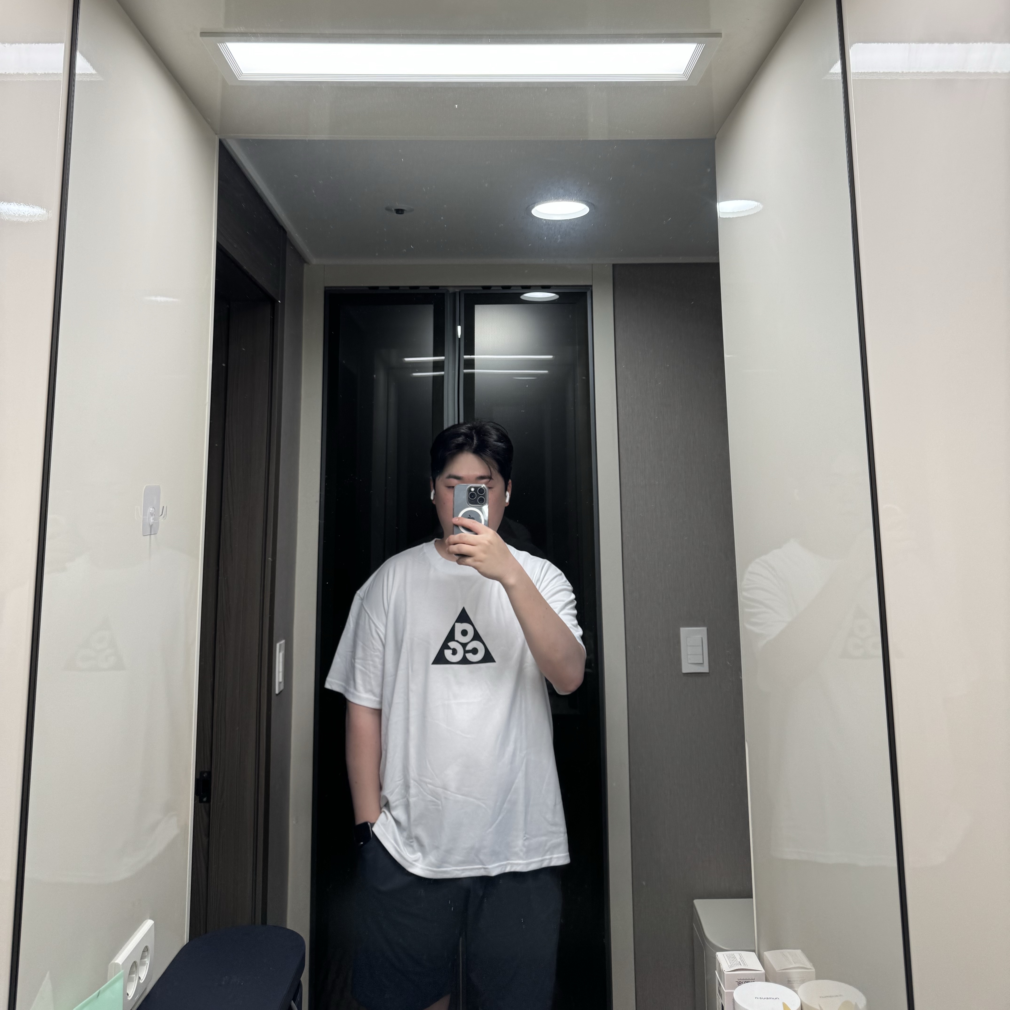 Nike ACG Dri-Fit T-Shirt White - Asia 착용 스타일