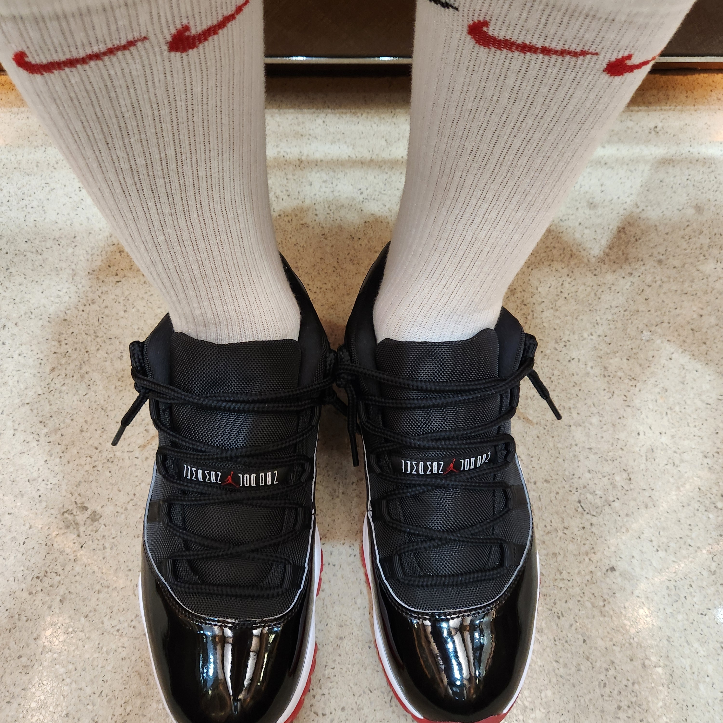Jordan 11 Retro Low Bred 2025 착용 스타일