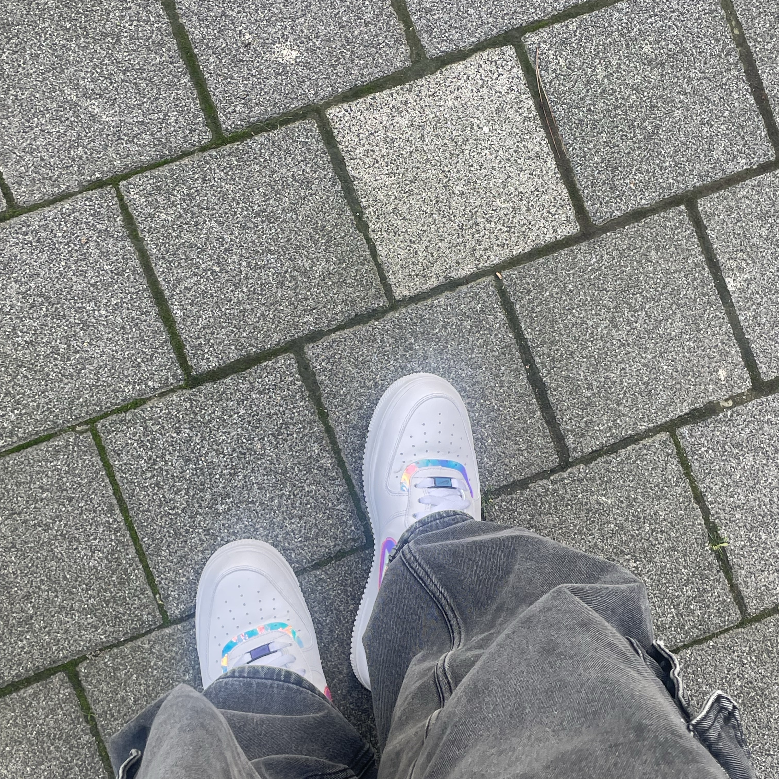 Nike Air Force 1 '07 LV8 Have a Good Game 착용 스타일 - 1