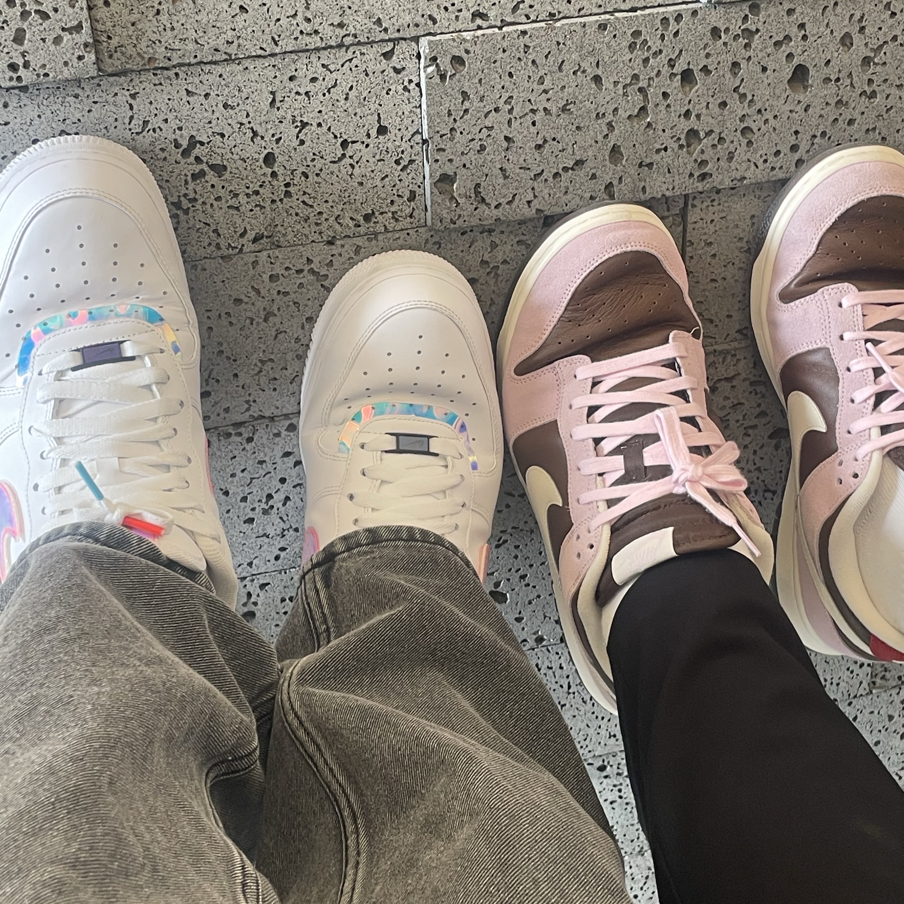 Nike Air Force 1 '07 LV8 Have a Good Game 착용 스타일 - 3