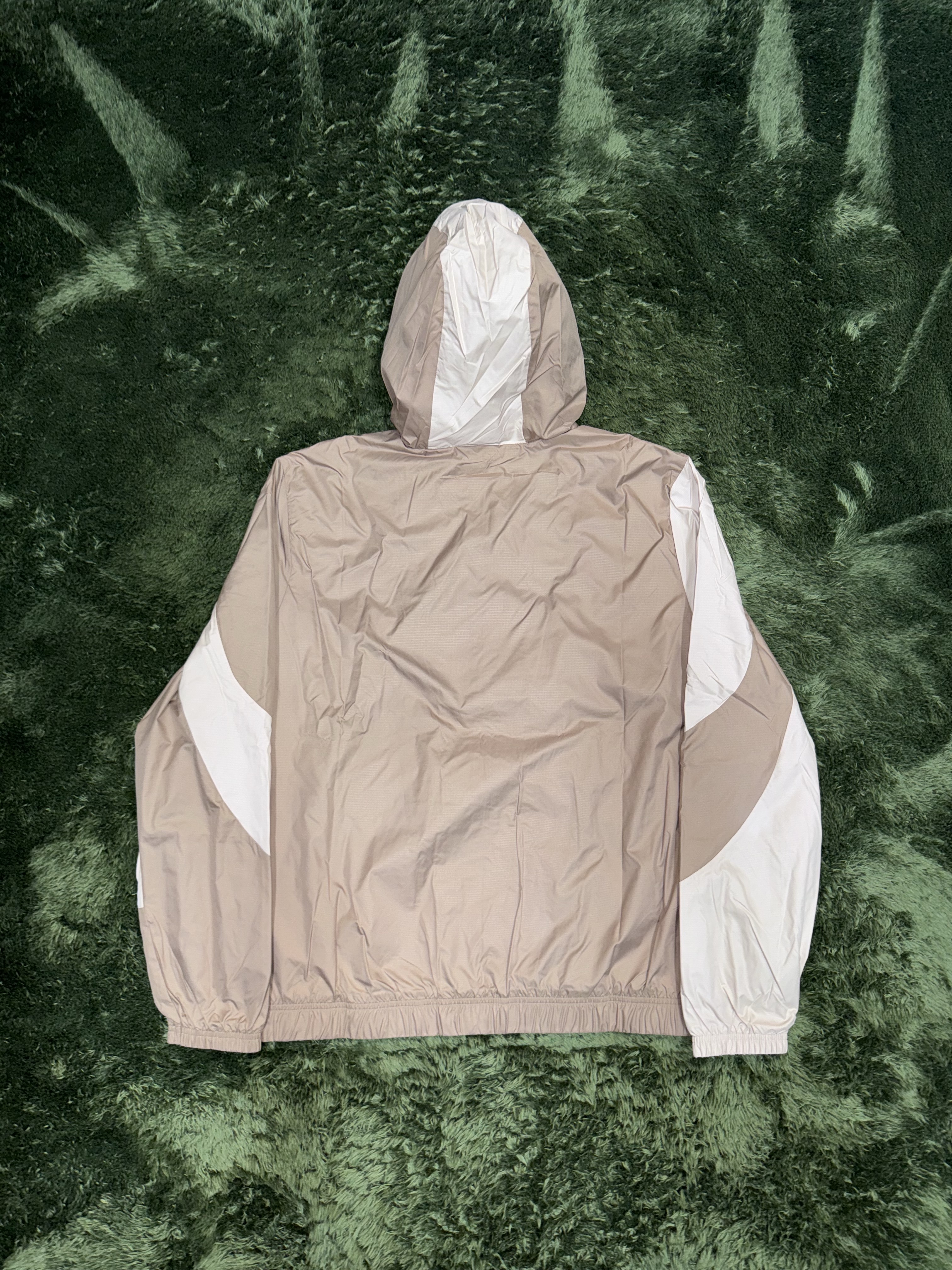 Puma Manchester City Prematch Jacket Toasted Granola 착용 스타일 - 7