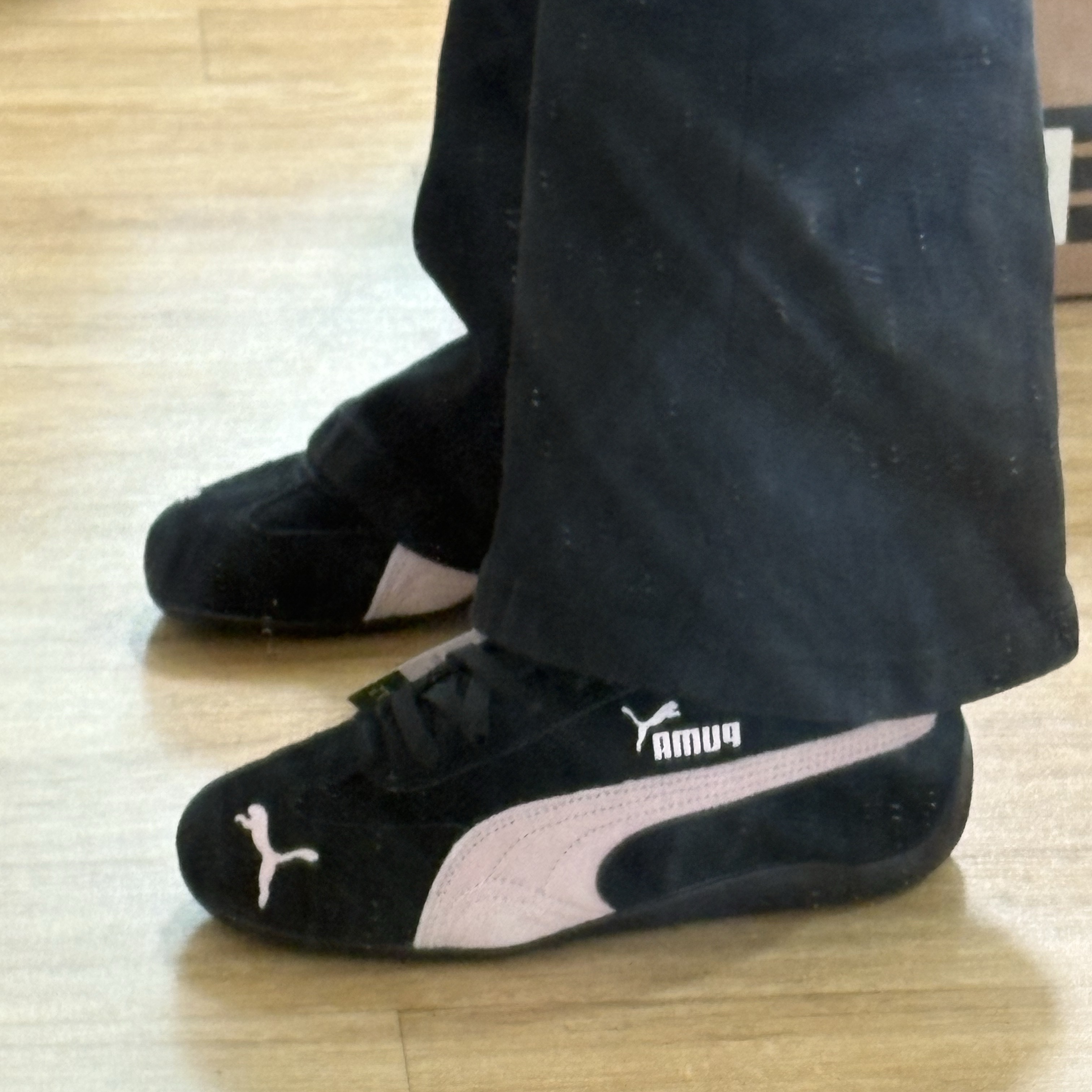 Puma Speedcat OG Black Mauve Mist 착용 스타일 - 3