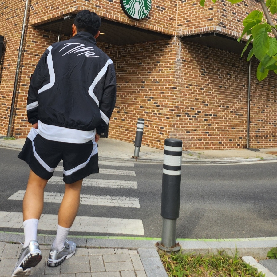 Nike Icon Woven Basketball Jacket Black - Asia 착용 스타일