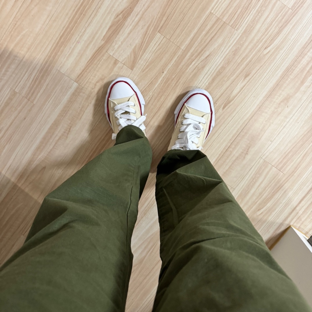 Maison Mihara Yasuhiro Peterson OG Sole Canvas Low-top Sneakers Natural 착용 스타일 - 2