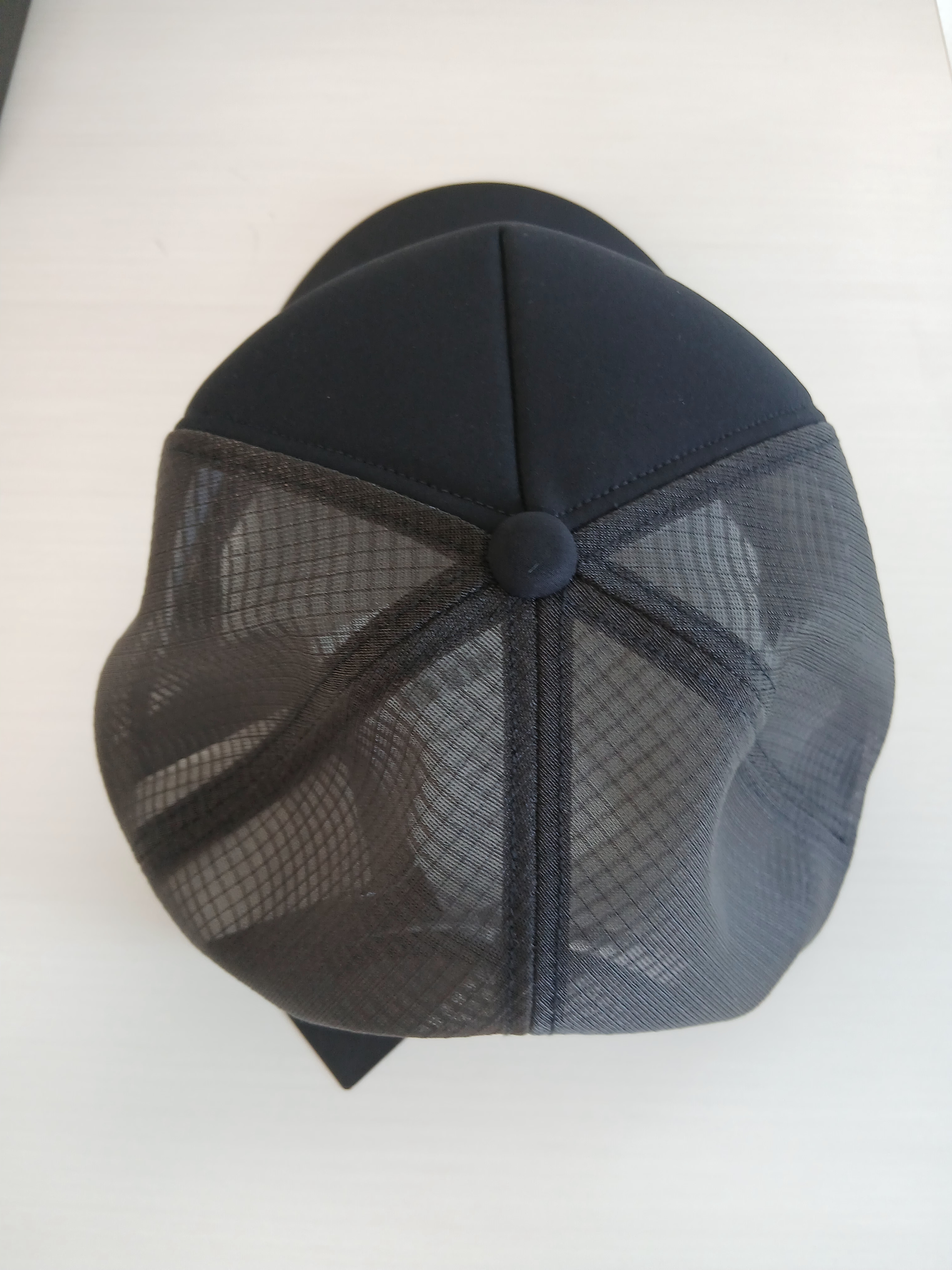 Arc'teryx Bird Word Trucker Hat Black Cloud 착용 스타일 - 5