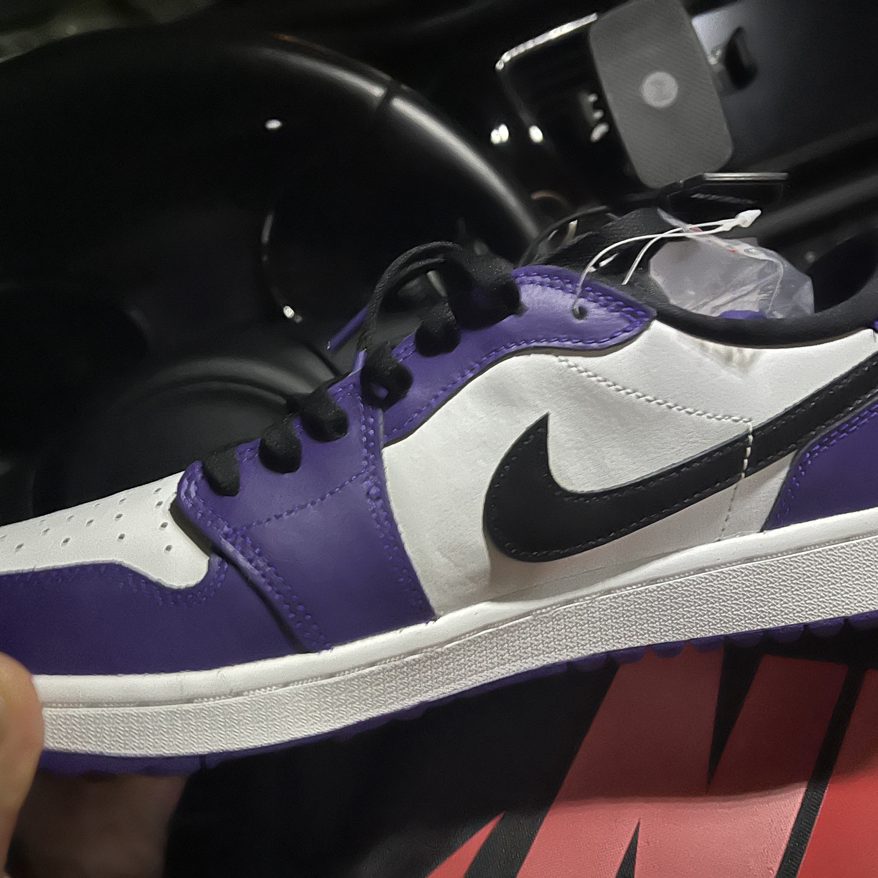 Jordan 1 Low Golf Court Purple 착용 스타일