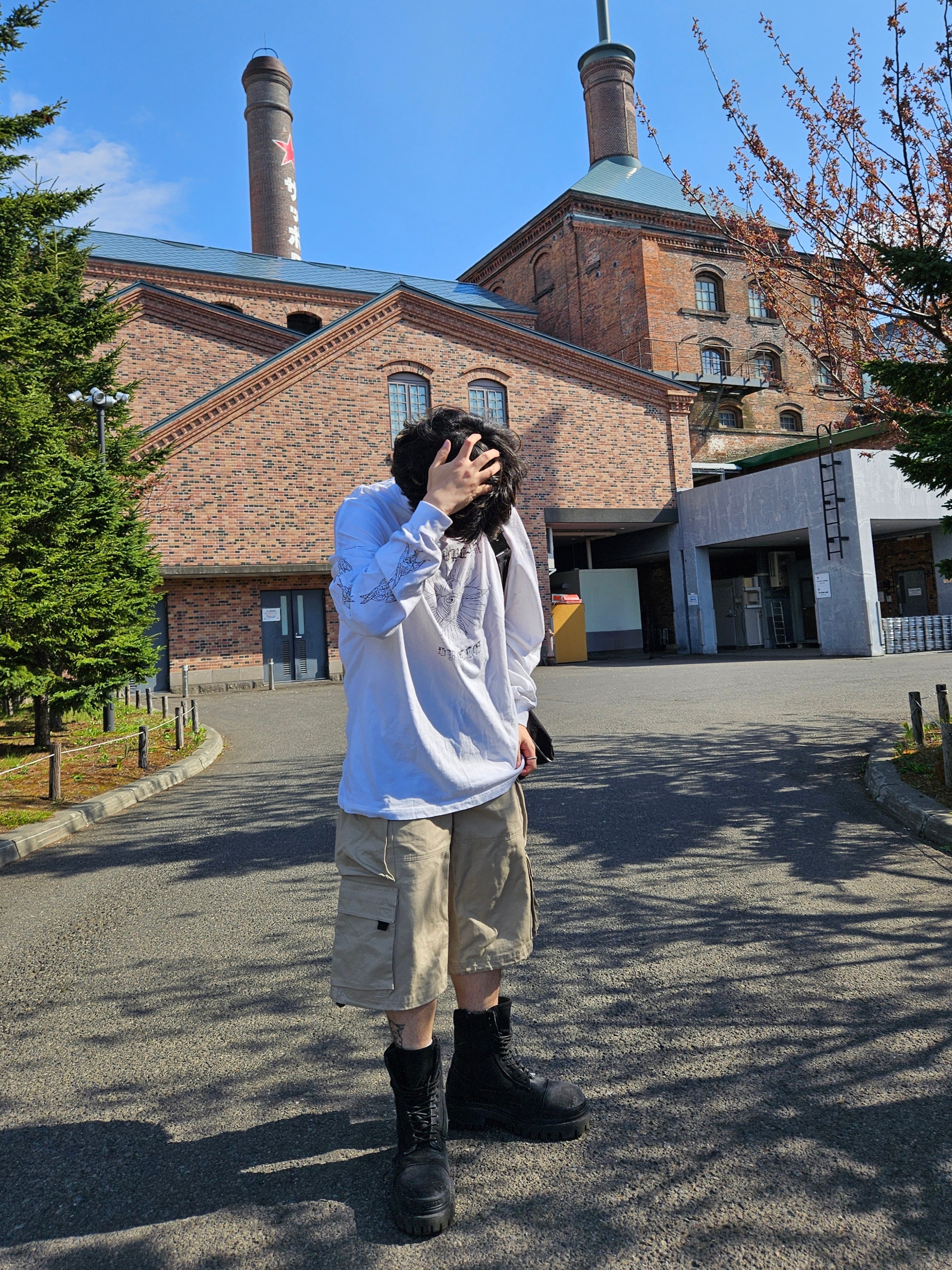 Balenciaga Combat Strike 20mm Boots Black 착용 스타일