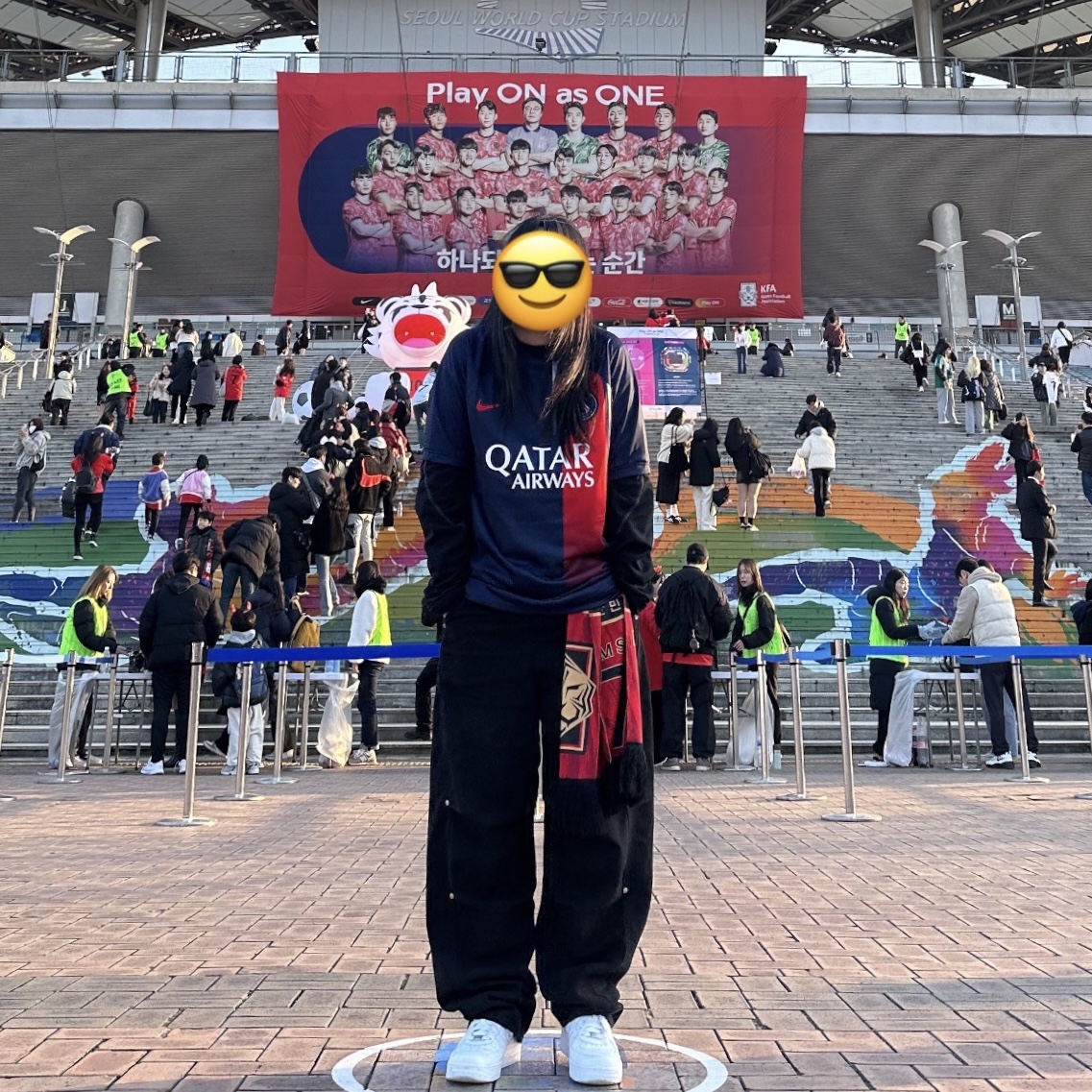Nike Paris Saint-Germain 2023/24 Dri-Fit Stadium Home Jersey Midnight Navy (Non Marking Ver.) 착용 스타일