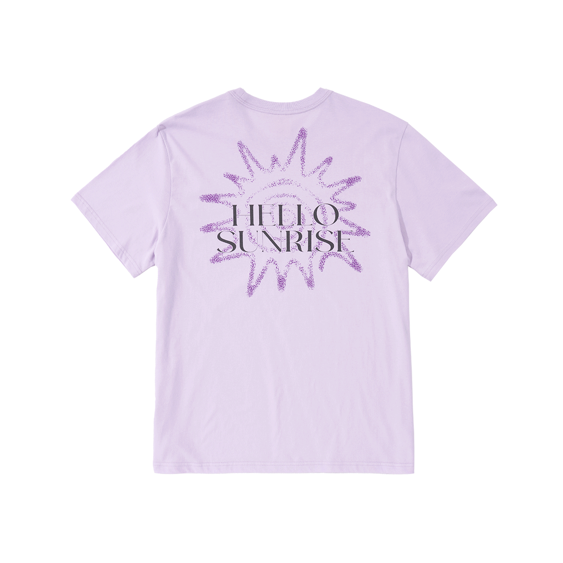 헬로선라이즈 선버스트 아이콘 티 라이트 퍼플(Hello Sunrise Sunburst Icon Tee
Light Purple) - 2