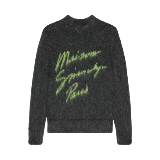 Givenchy Maison Sweater in Mohair Charcoal