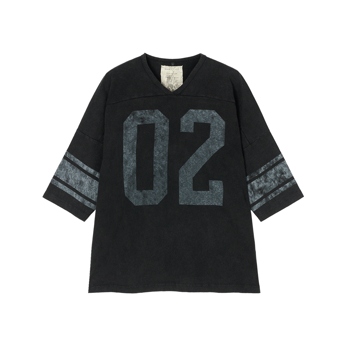 바스켓케이스 홀스카라 풋볼 셔츠 쇼트 슬리브 블랙 - 25SS(Basketcase Horsecollar Football Shirt SS Black - 25SS)