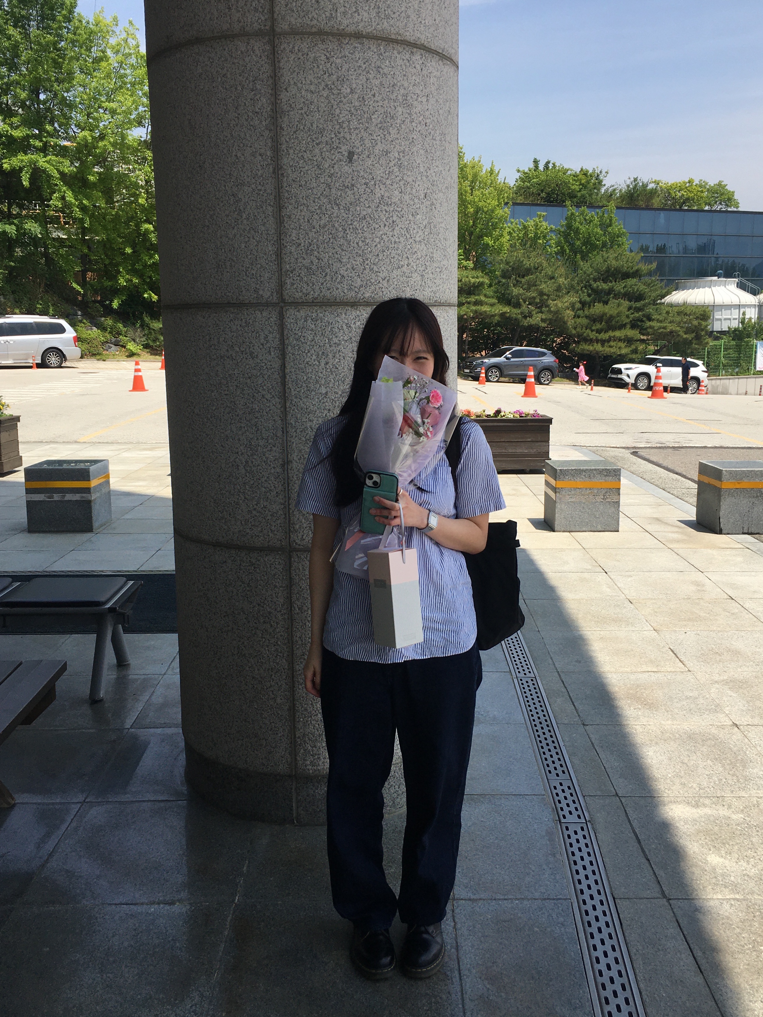 YMCL KY Tote Bag Black (GB0636), Dr. Martens 1461 Smooth Black μ°©μ© μ€νμΌ - 2