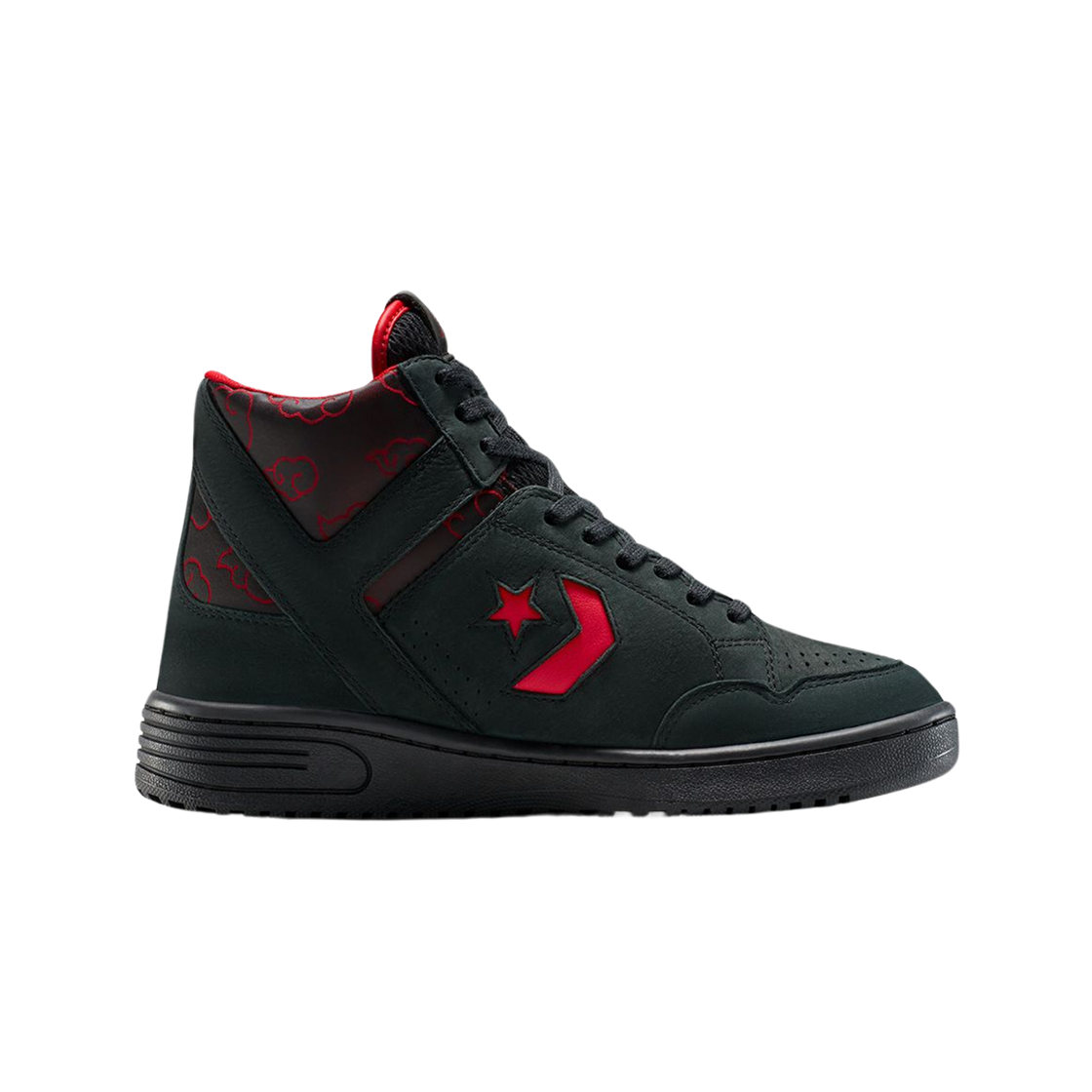 컨버스 x 나루토 이타치 웨폰 미드 블랙(Converse x Naruto Itachi Weapon Mid Black)