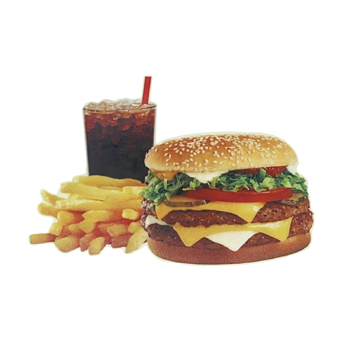 Ylwmouse0303333 [3% 포인트 적립] you like what Burger Shop Mouse Pad (Set menu)