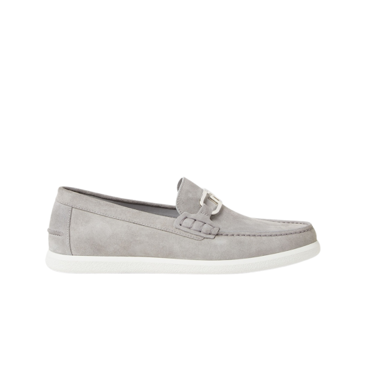 Fendi O'Lock Loafers Grey