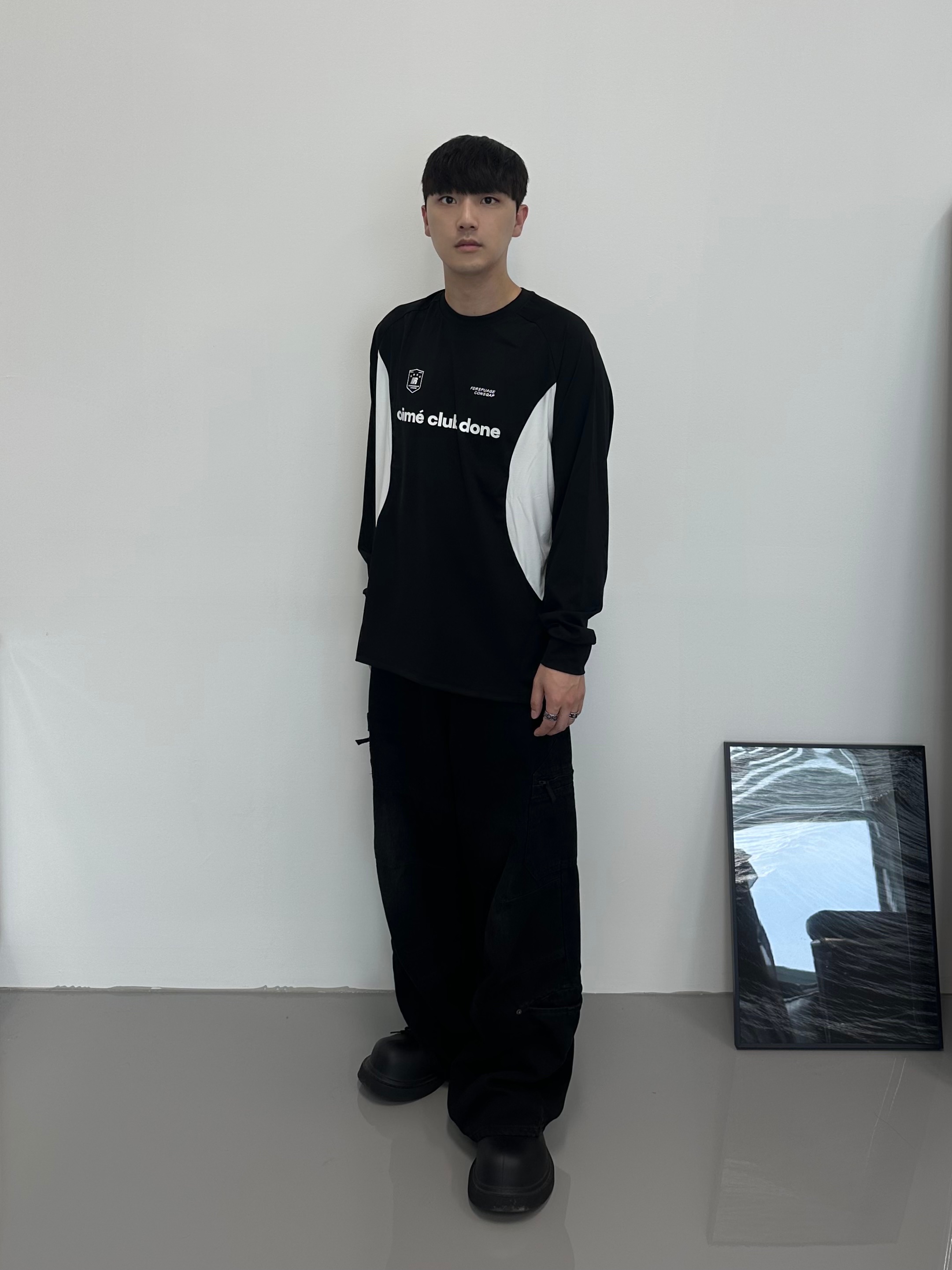 Balenciaga Steroid Derby Black 착용 스타일 - 1