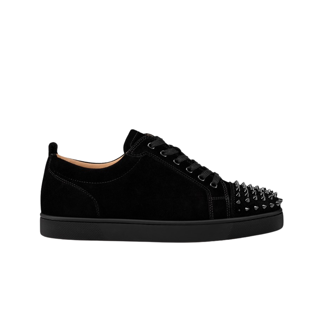 크리스찬 루부탱 루이스 주니어 스파이크 스니커즈 블랙(Christian Louboutin Louis Junior Spikes Sneakers Black) - 1