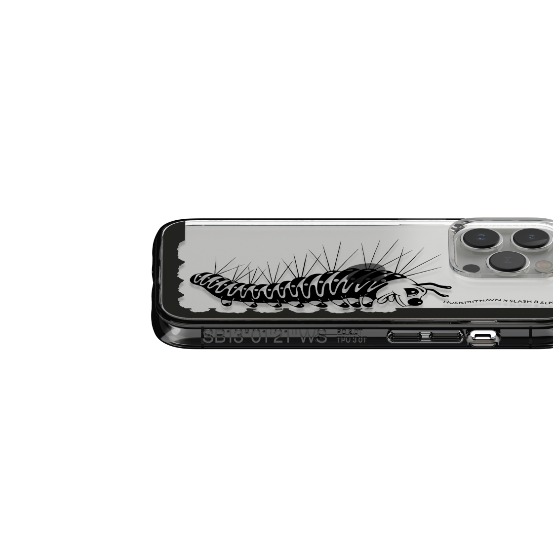 에스엘비에스 아이폰 A1 허스크밋나븐 더 캐터필러 연필 태그(SLBS iPhone A1 Husk Meet Naven The Caterpillar Pencil Tag) - 3