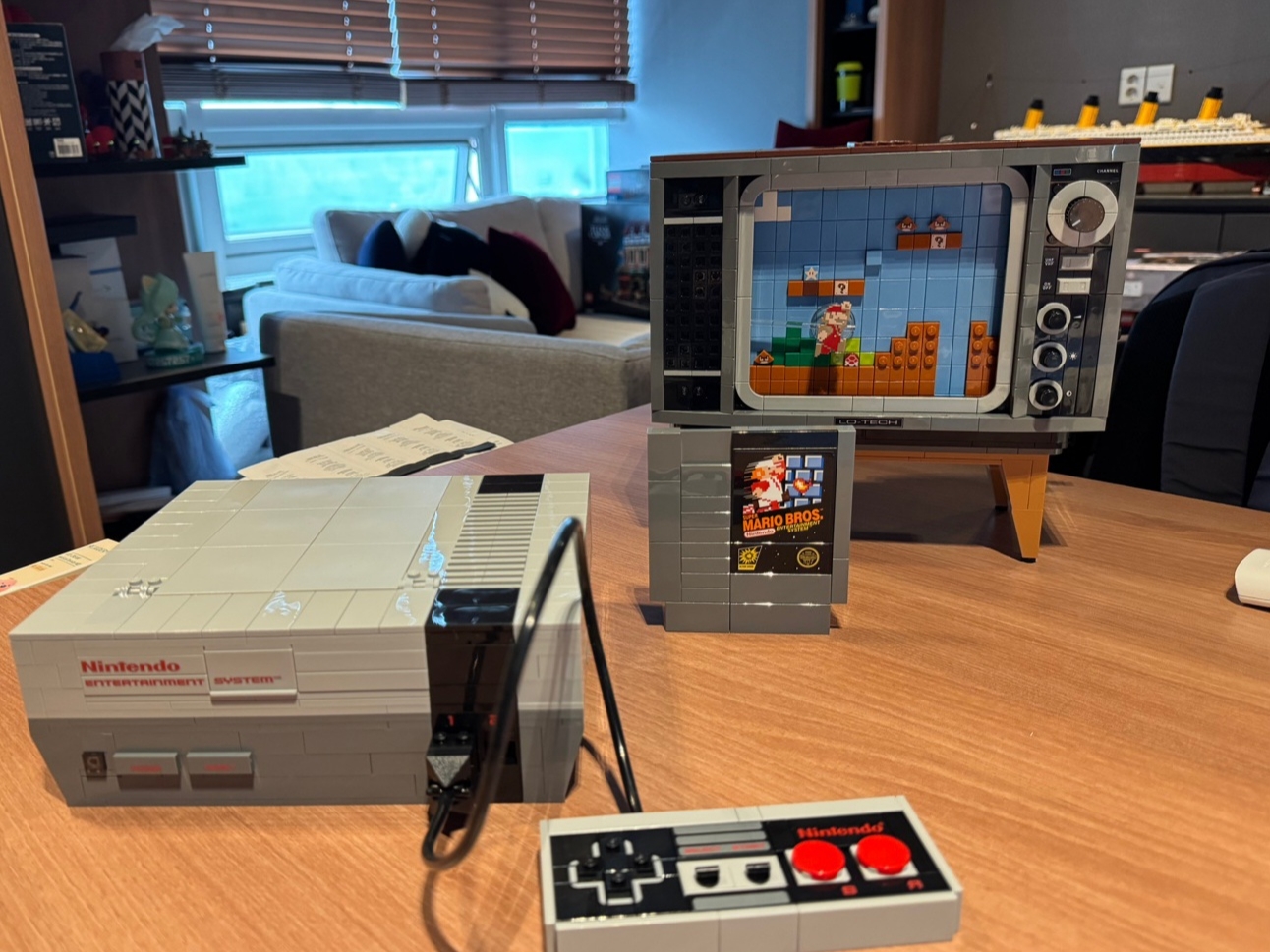 Lego Nintendo Entertainment System 착용 스타일