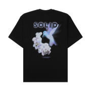 Solid Homme Hummingbird Graphic T-Shirt Black - 24SS