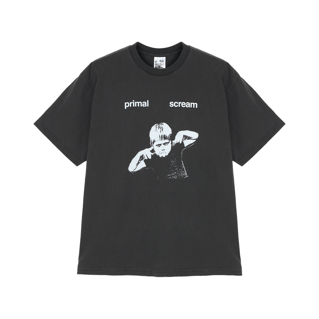 바스켓케이스 프라이멀 스크림 티셔츠 빈티지 블랙 - 25SS(Basketcase Primal Scream T-Shirt Vintage Black - 25SS)