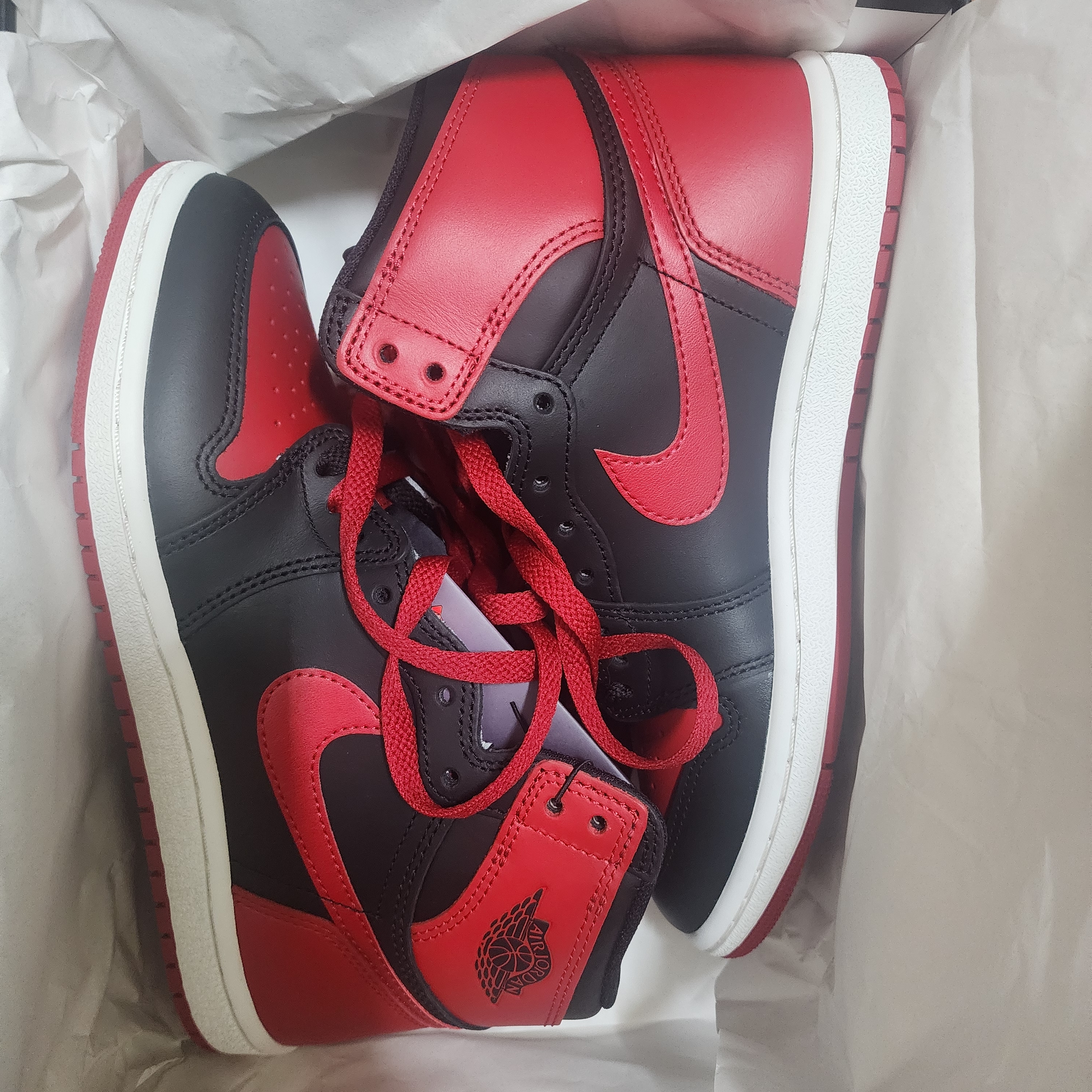 Jordan 1 High 85 Bred 착용 스타일