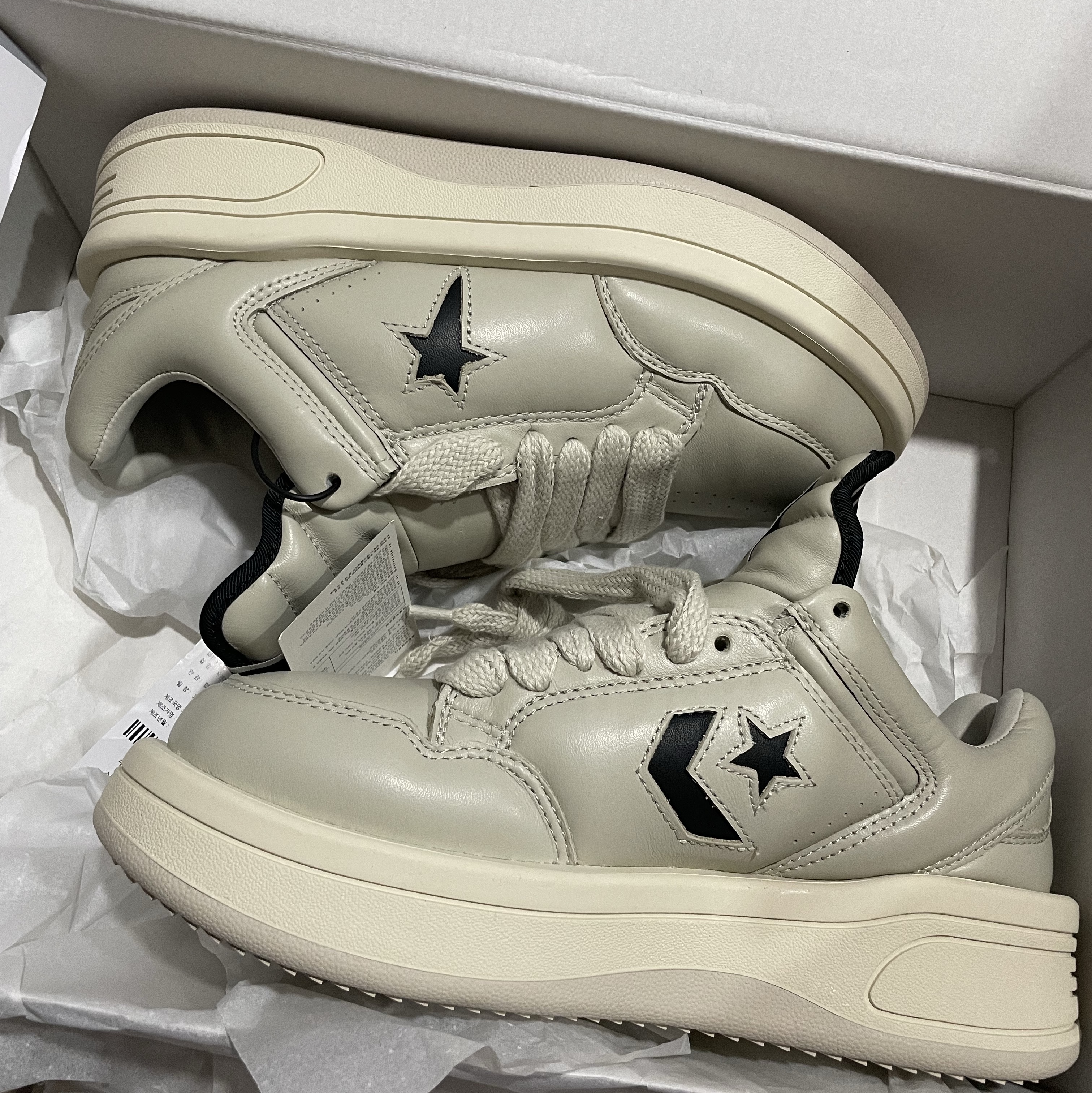 Converse x Drkshdw Turbowpn Ox Pelican 착용 스타일
