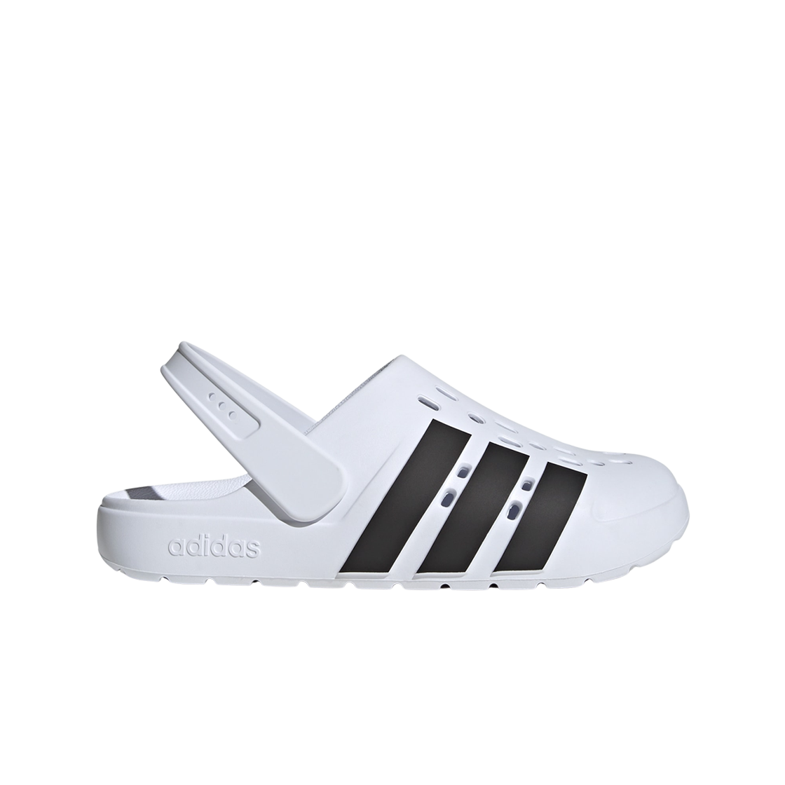 아디다스 아딜렛 클로그 2.0 클라우드 화이트 코어 블랙(Adidas Adilette Clog 2.0 Cloud White Core Black)