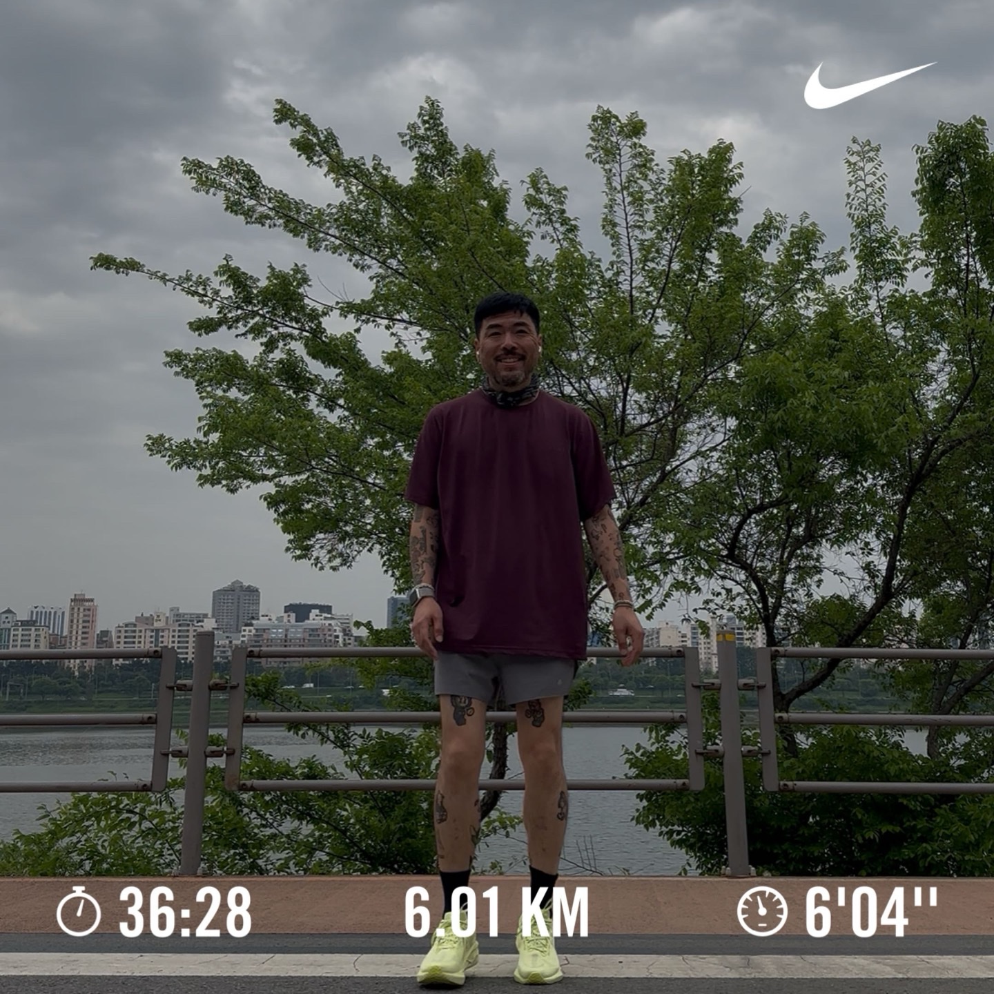 Asics Novablast 5 Lite Show Huddle Yellow 착용 스타일