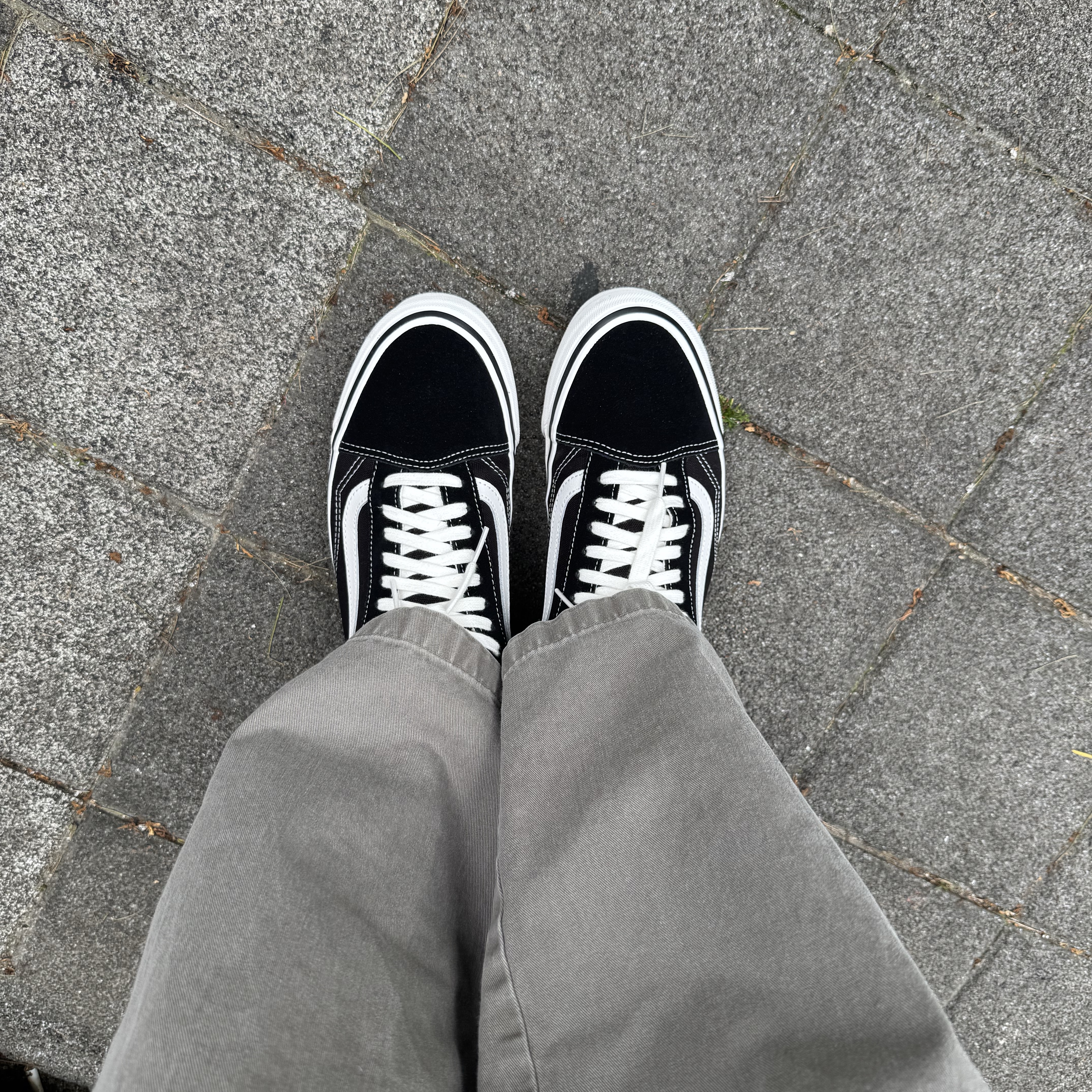 Vans x CDG OTW Old Skool Black 착용 스타일
