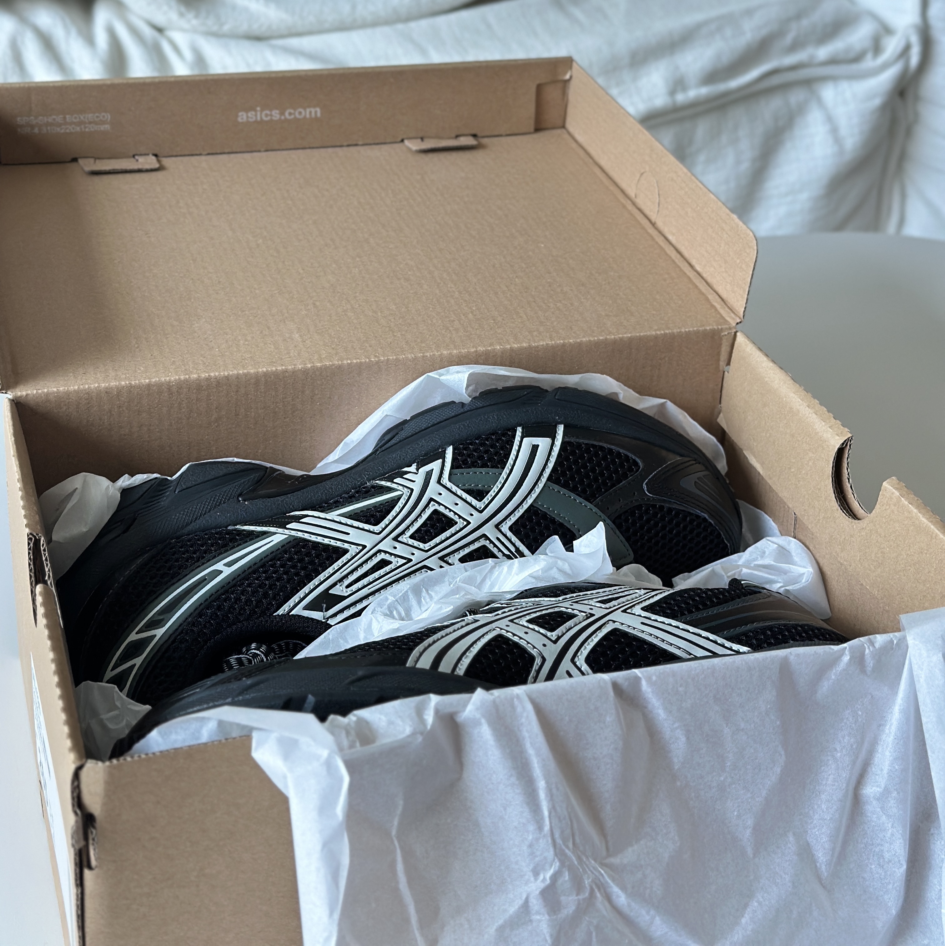 Asics Gel-1130 Black Glacier Grey - Folder Exclusive 착용 스타일 - 2