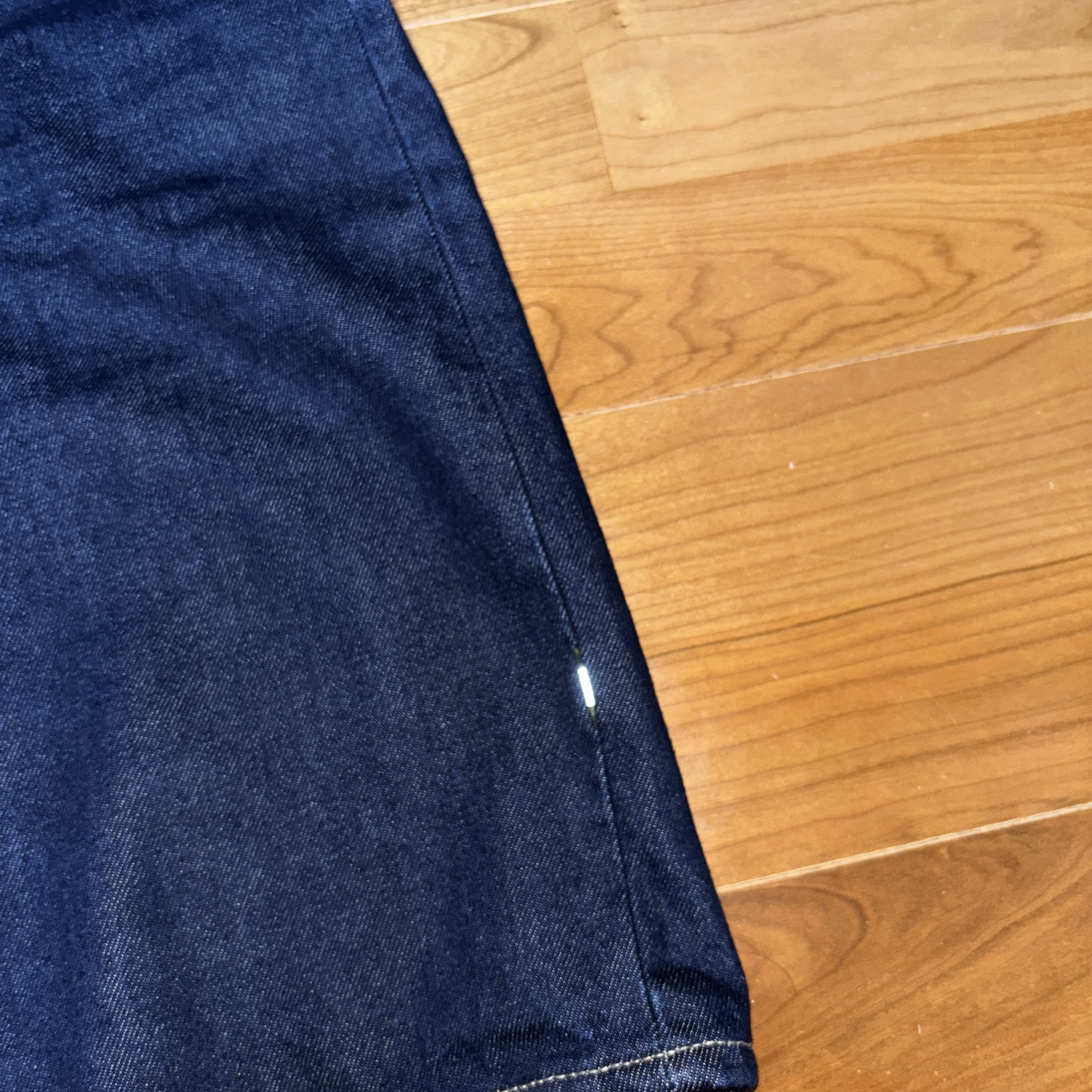 Palace x Maharishi Baggy Denim Short Indigo - 25SS 착용 스타일 - 5
