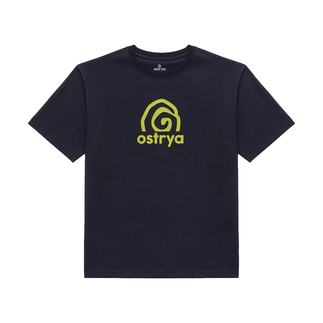 S25E01TWBL Ostrya Rising Swirl Heavy Du-Tee Washed Black