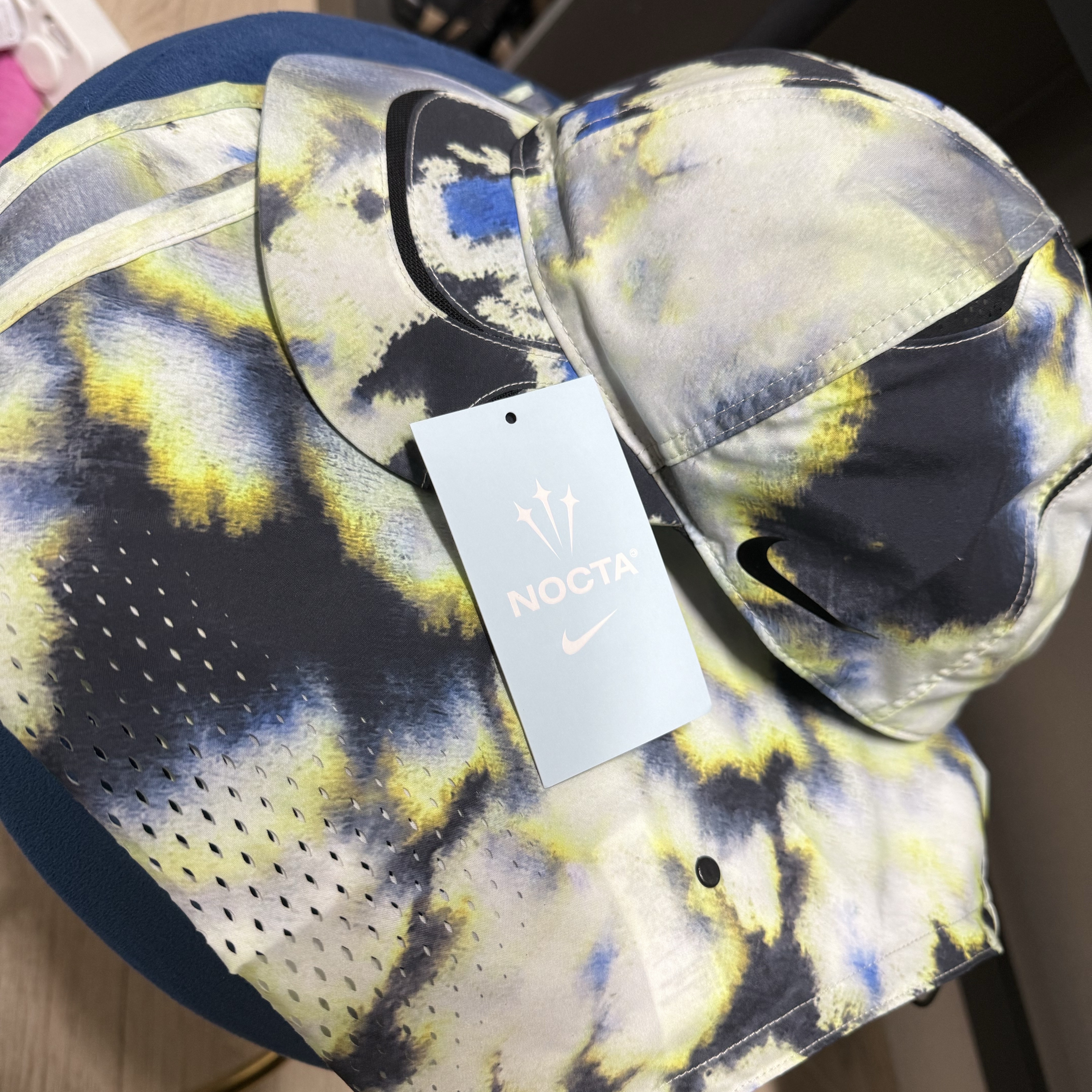 Nike x Drake Nocta Opal SSC Deep Cover Hat Off White 착용 스타일